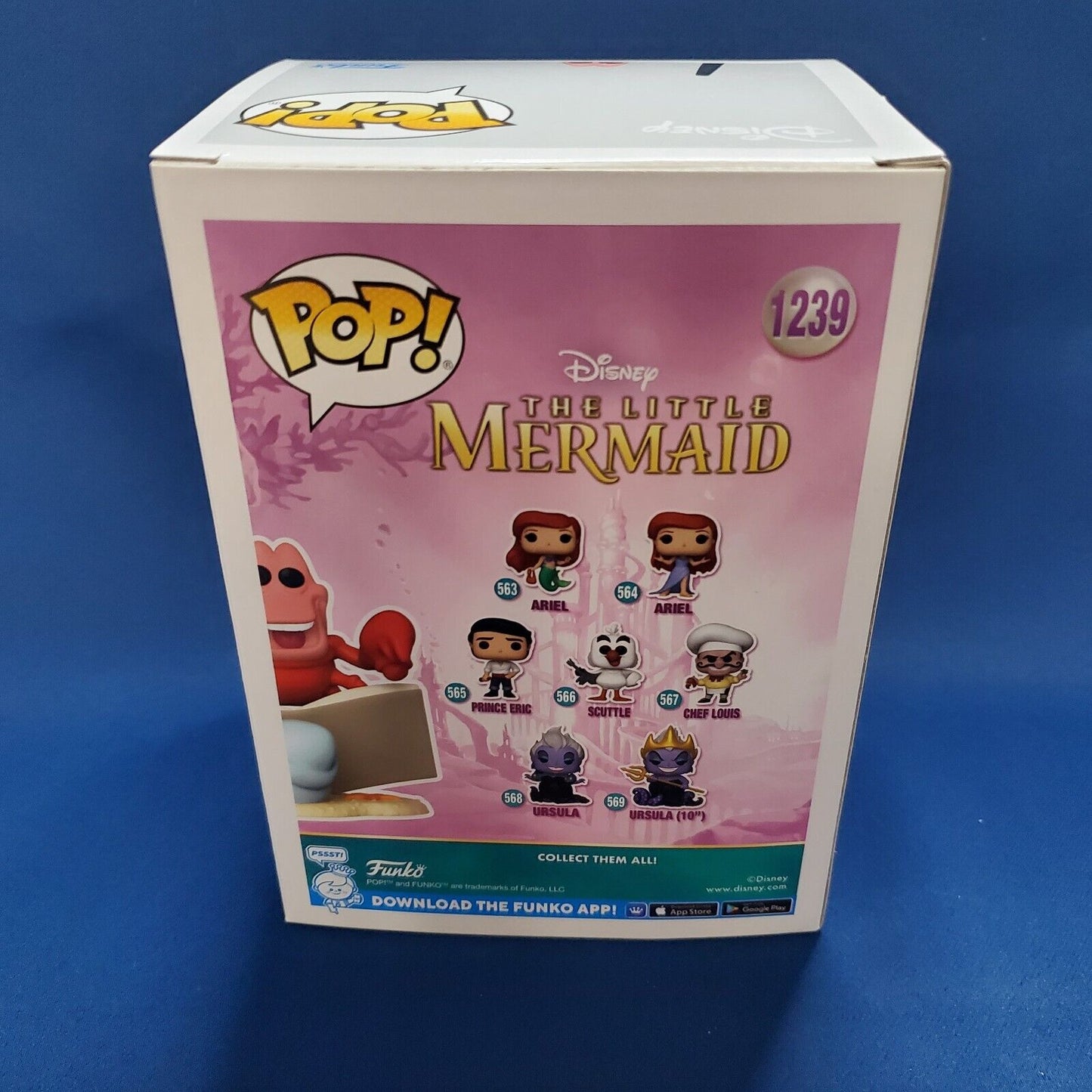 Funko Pop Disney Sebastian Little Mermaid 1239