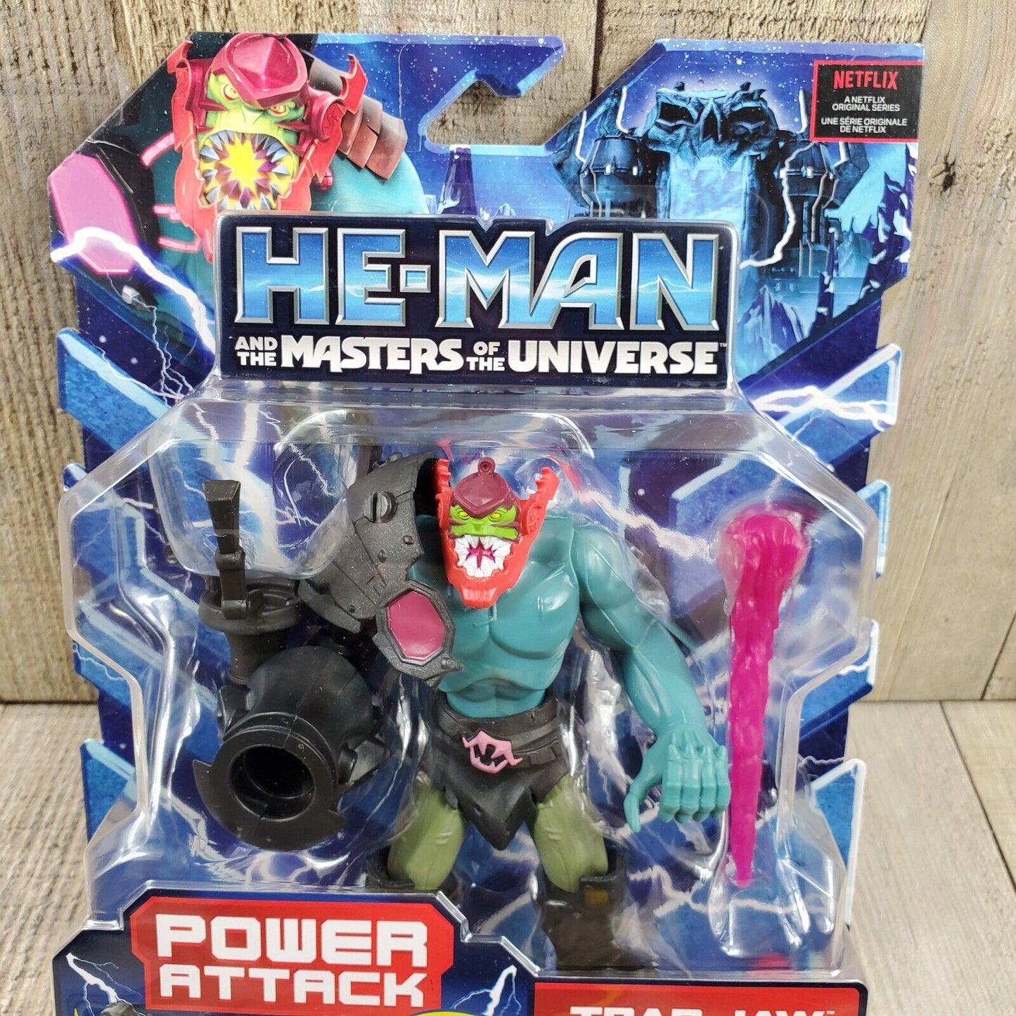 He-Man The Masters of the Universe Trap Jaw Action Figure MOTU Power Attack