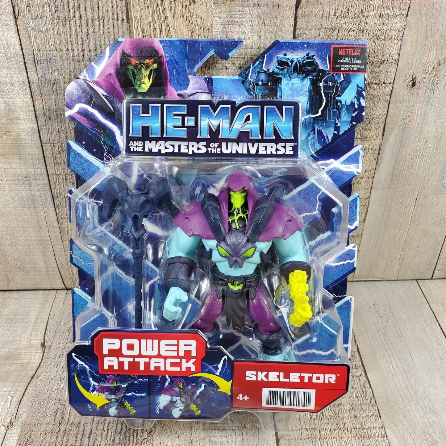 He-Man The Masters of the Universe Skeletor Action Figure MOTU Power Attack