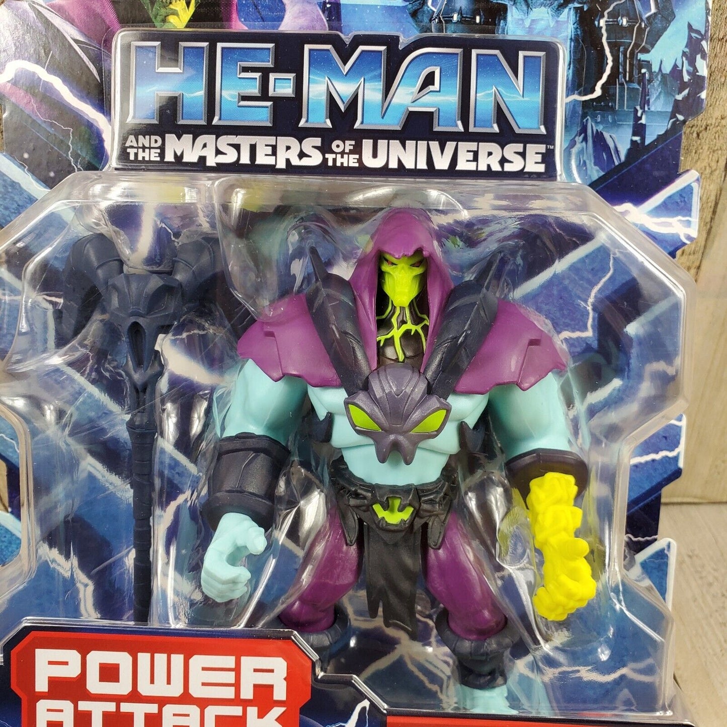 He-Man The Masters of the Universe Skeletor Action Figure MOTU Power Attack