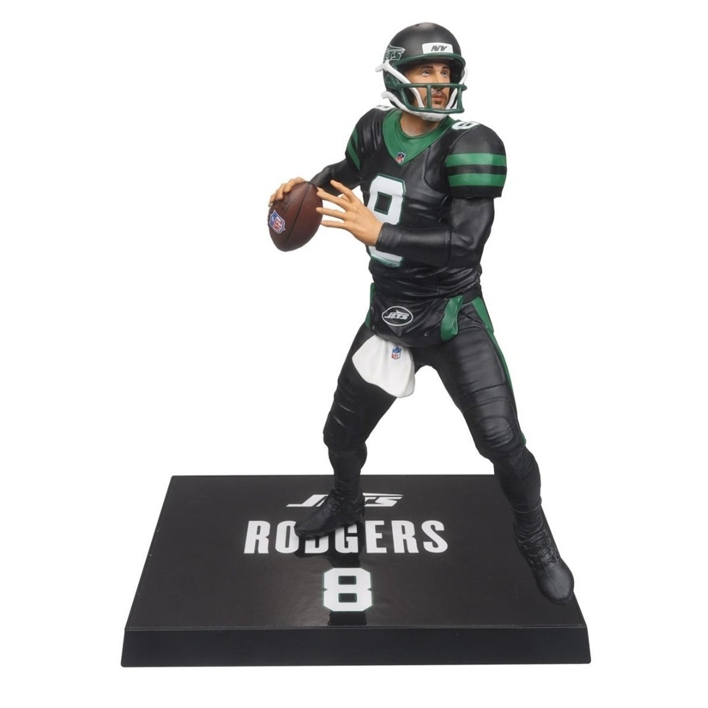 AAron Rodgers New York Jets CHASE McFarlane NFL Legacy Series Figure 7 inch