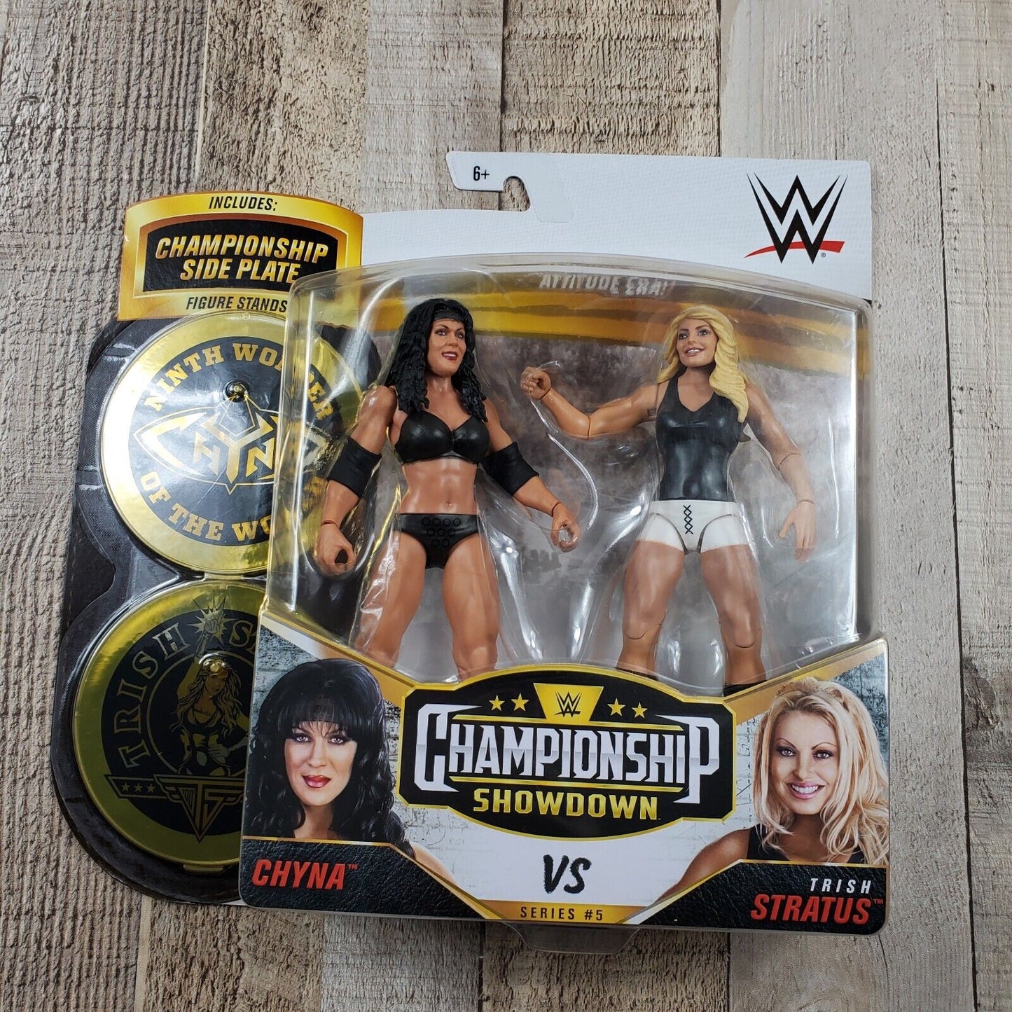 Chyna Vs. Trish Stratus Championship Showdown 5 Series New In Box WWE Mattel
