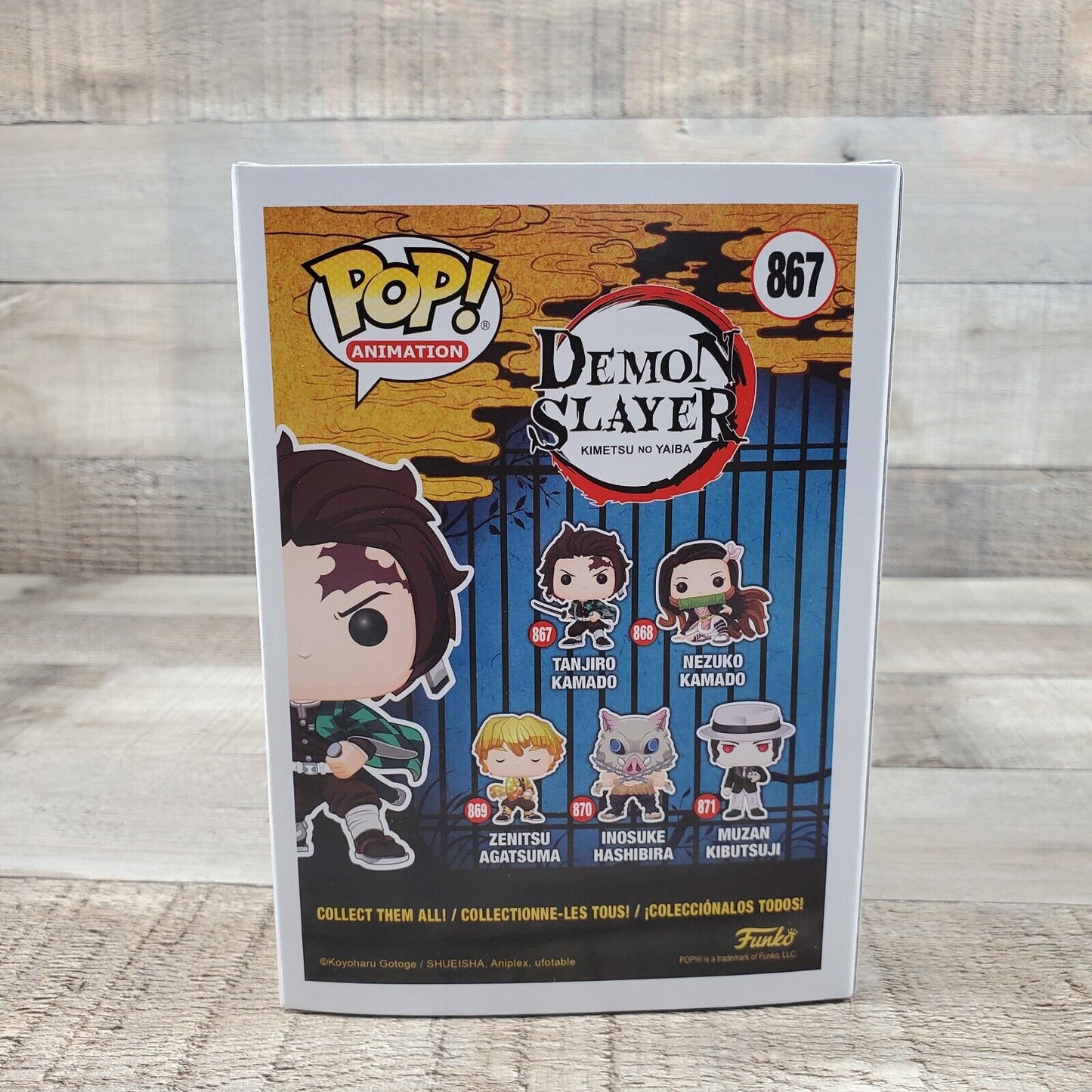 Funko Pop Demon Slayer 867 Tanjiro Kamado NEW