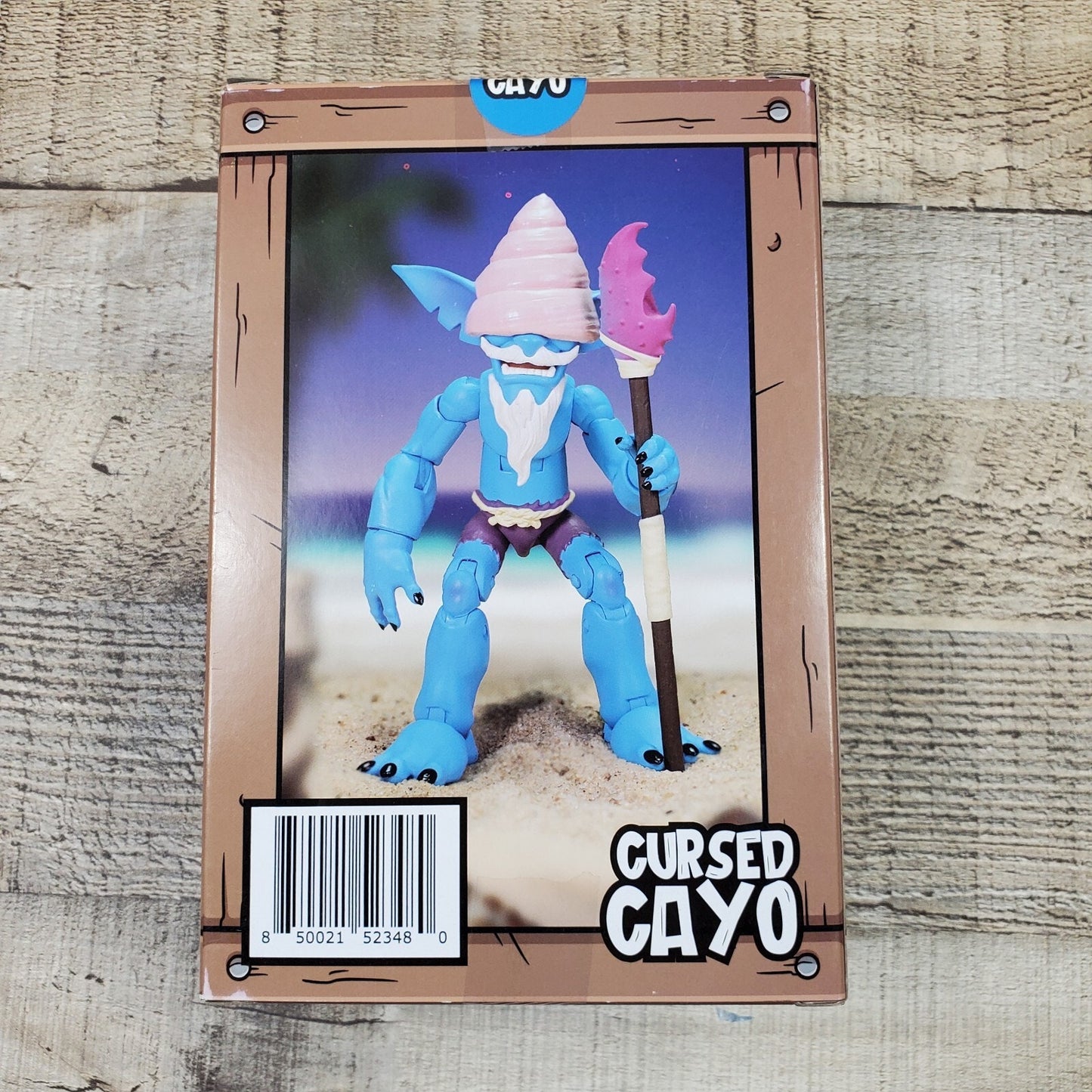 Plunderlings Plunderlong CURSED CAYO 1:12 Scale Blue 5" Action Figure 2023