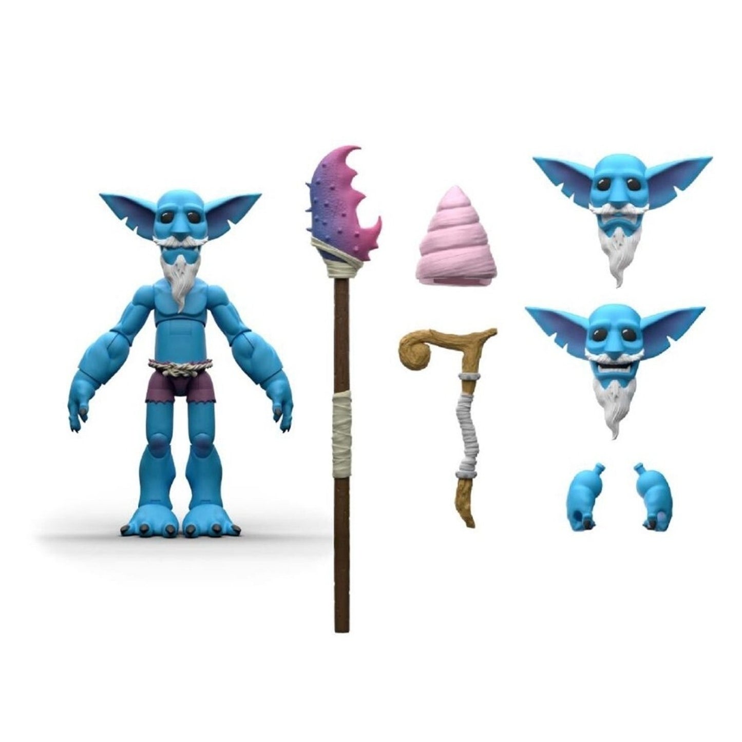 Plunderlings Plunderlong CURSED CAYO 1:12 Scale Blue 5" Action Figure 2023