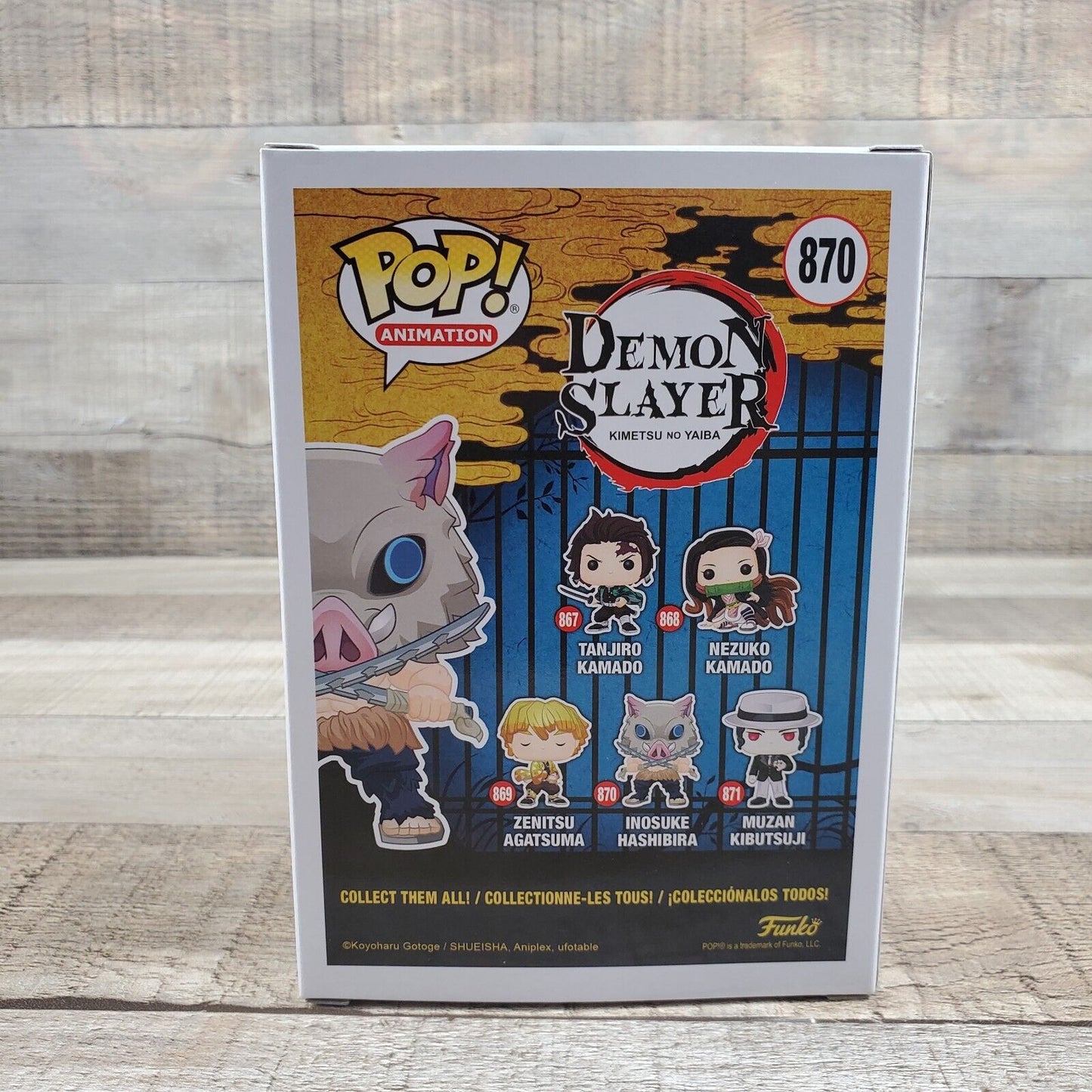 Funko Pop Demon Slayer 870 Inosuke Hashibira