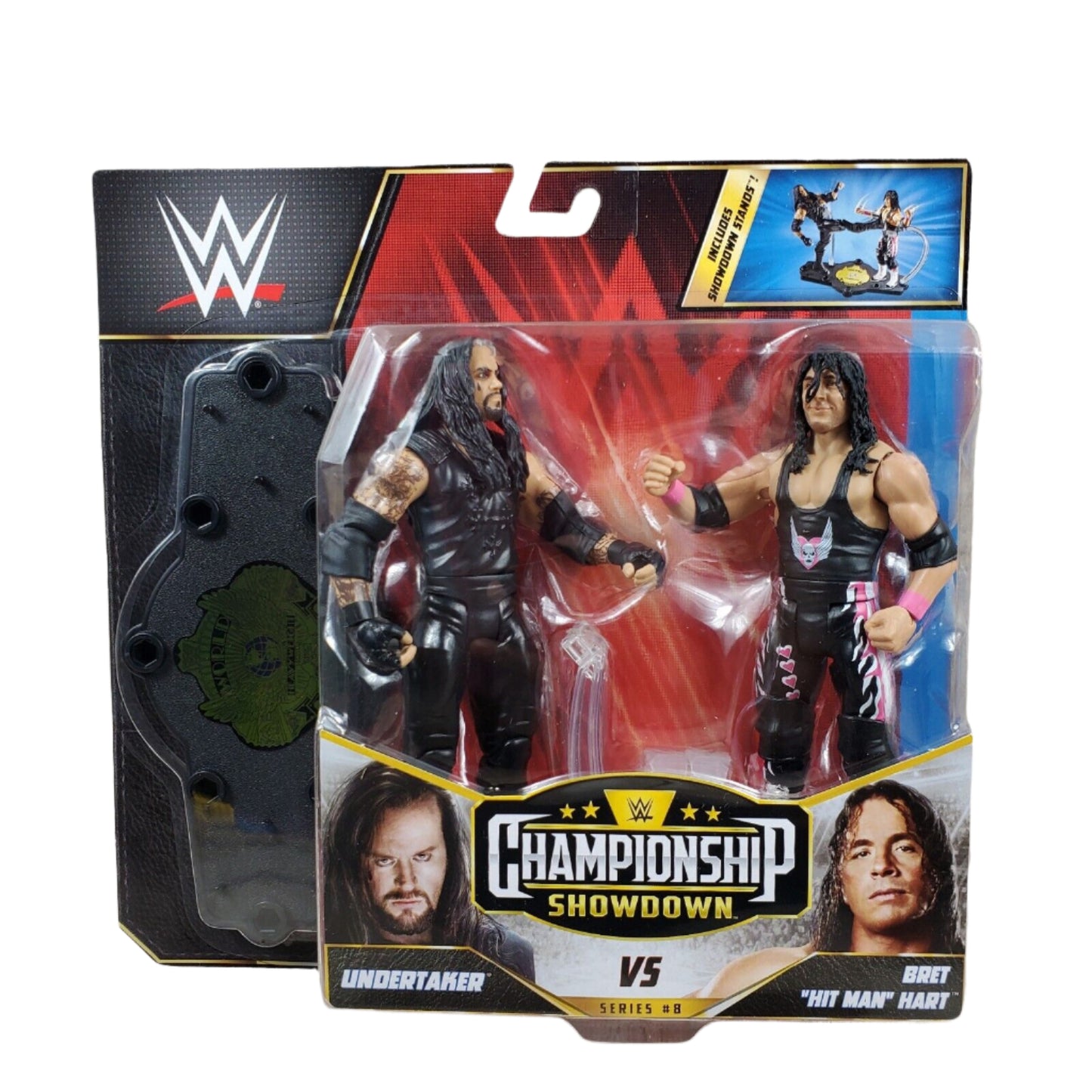 Undertaker Vs Bret Hart Hit Man Championship Wrestler Showdown Series 8 New WWE