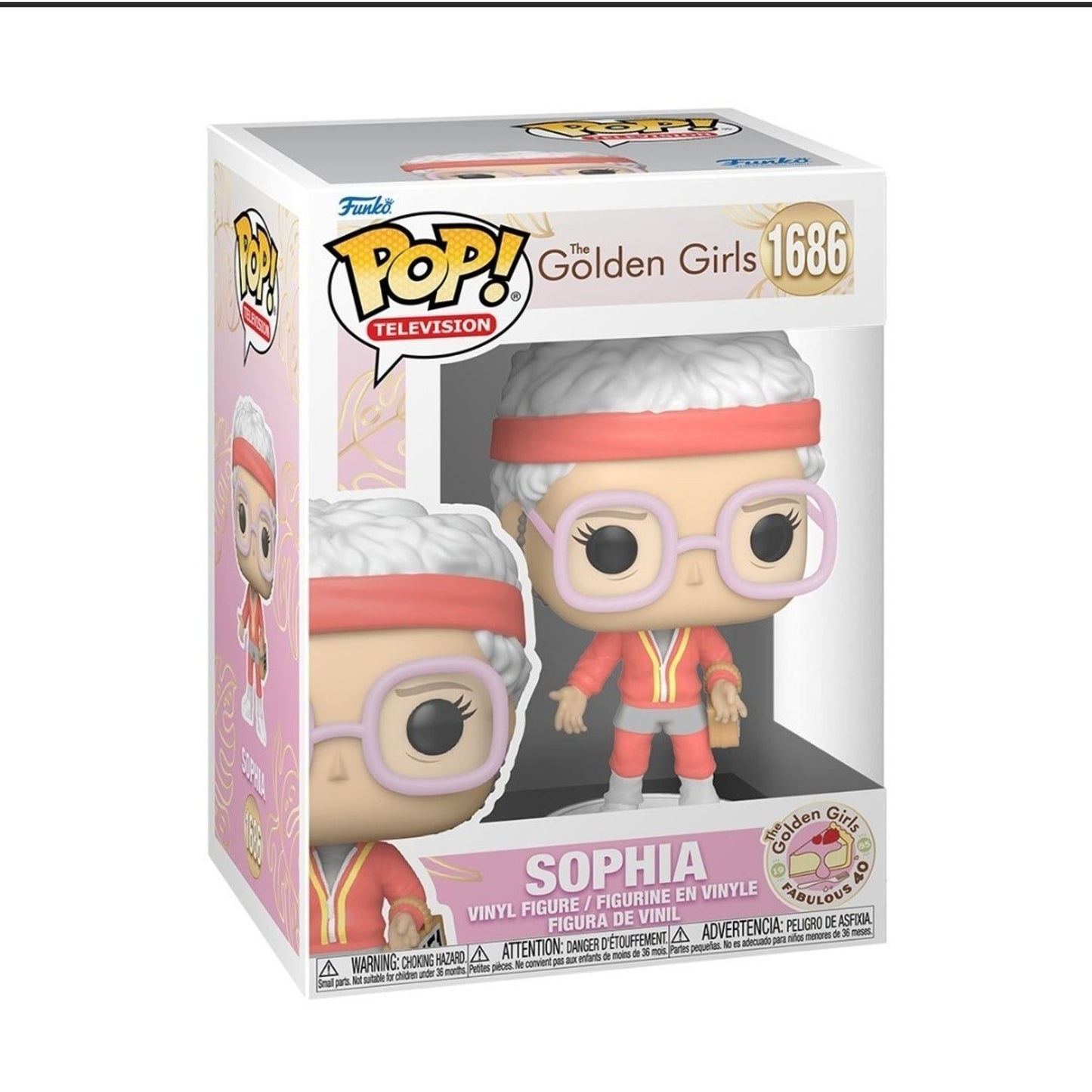 4 Golden Girls Funko Pop 40th Rose Blanche Dorothy Sophia 1683 1684 1685 1686