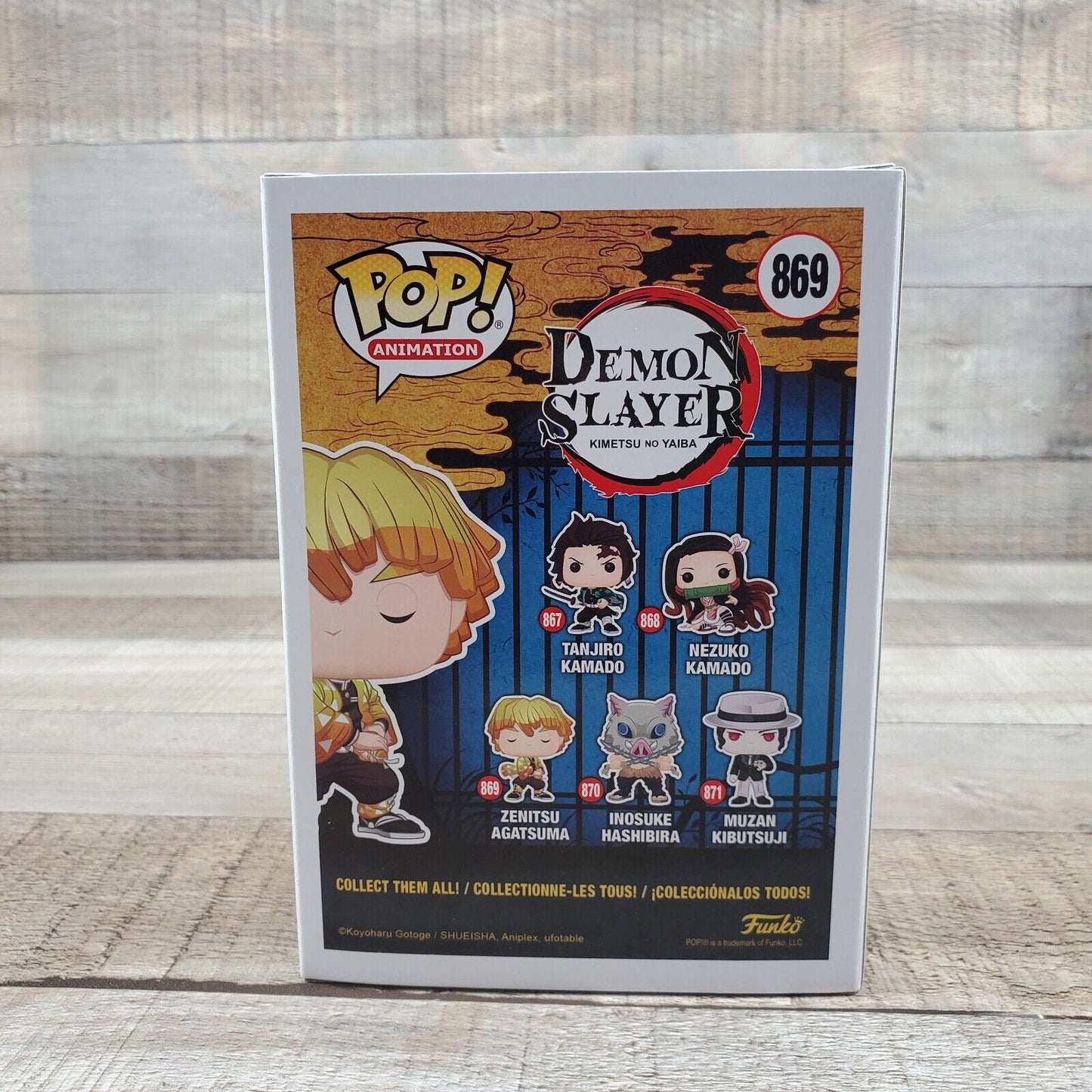 Funko Pop Demon Slayer 869 Zenitsu Agatsuma NEW