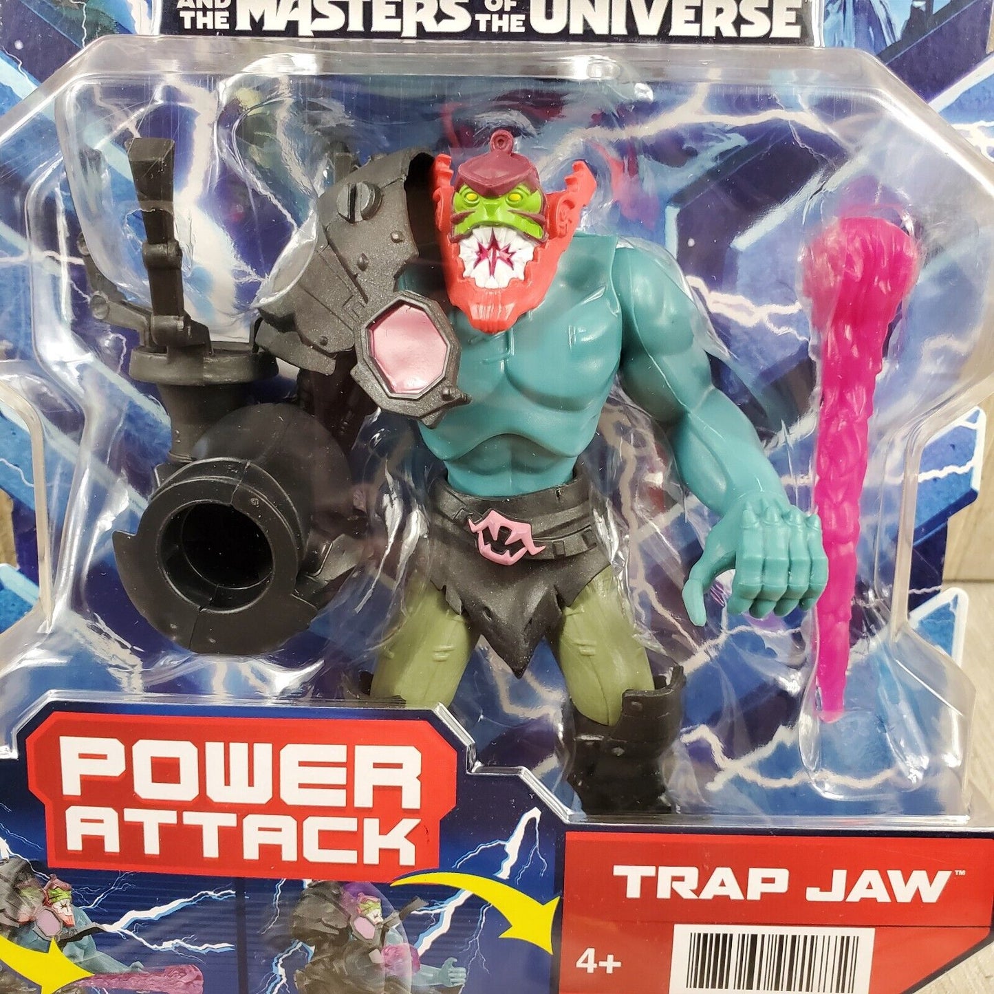 He-Man The Masters of the Universe Trap Jaw Action Figure MOTU Power Attack