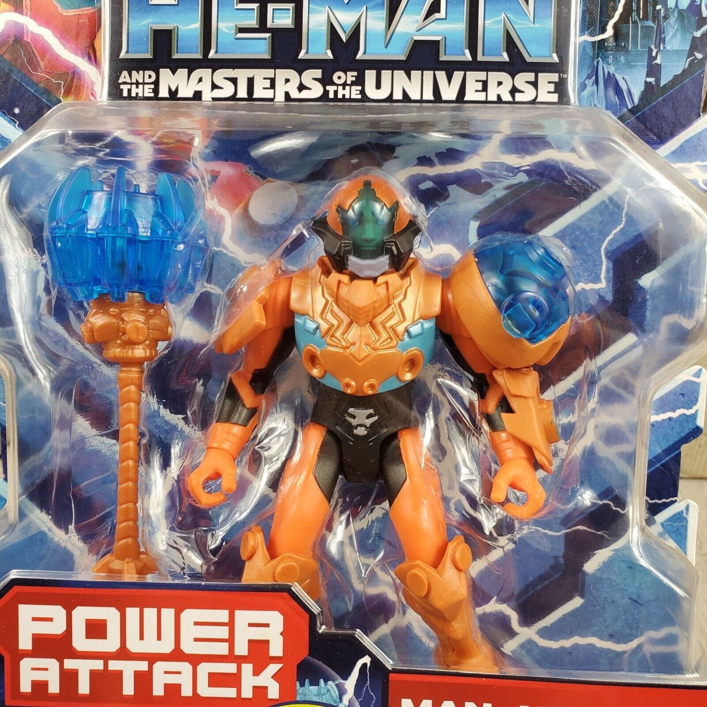He-Man The Masters of the Universe Man At Arms Action Figure MOTU Power Attack