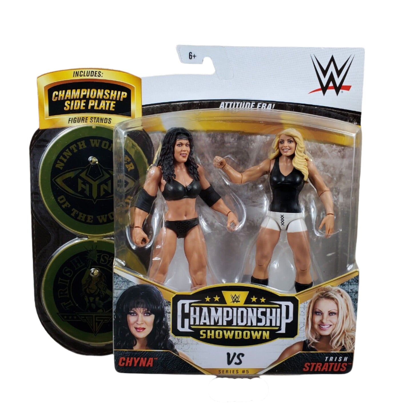 Chyna Vs. Trish Stratus Championship Showdown 5 Series New In Box WWE Mattel