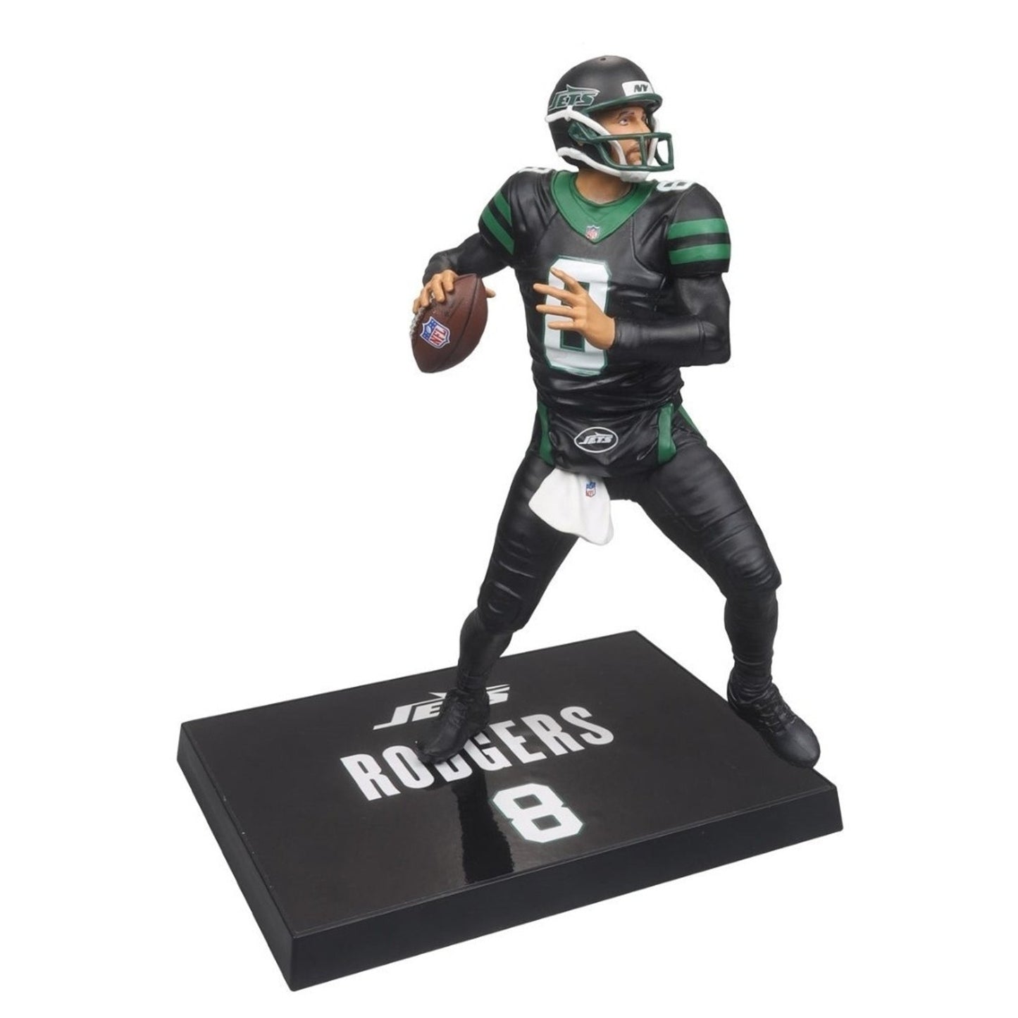AAron Rodgers New York Jets CHASE McFarlane NFL Legacy Series Figure 7 inch