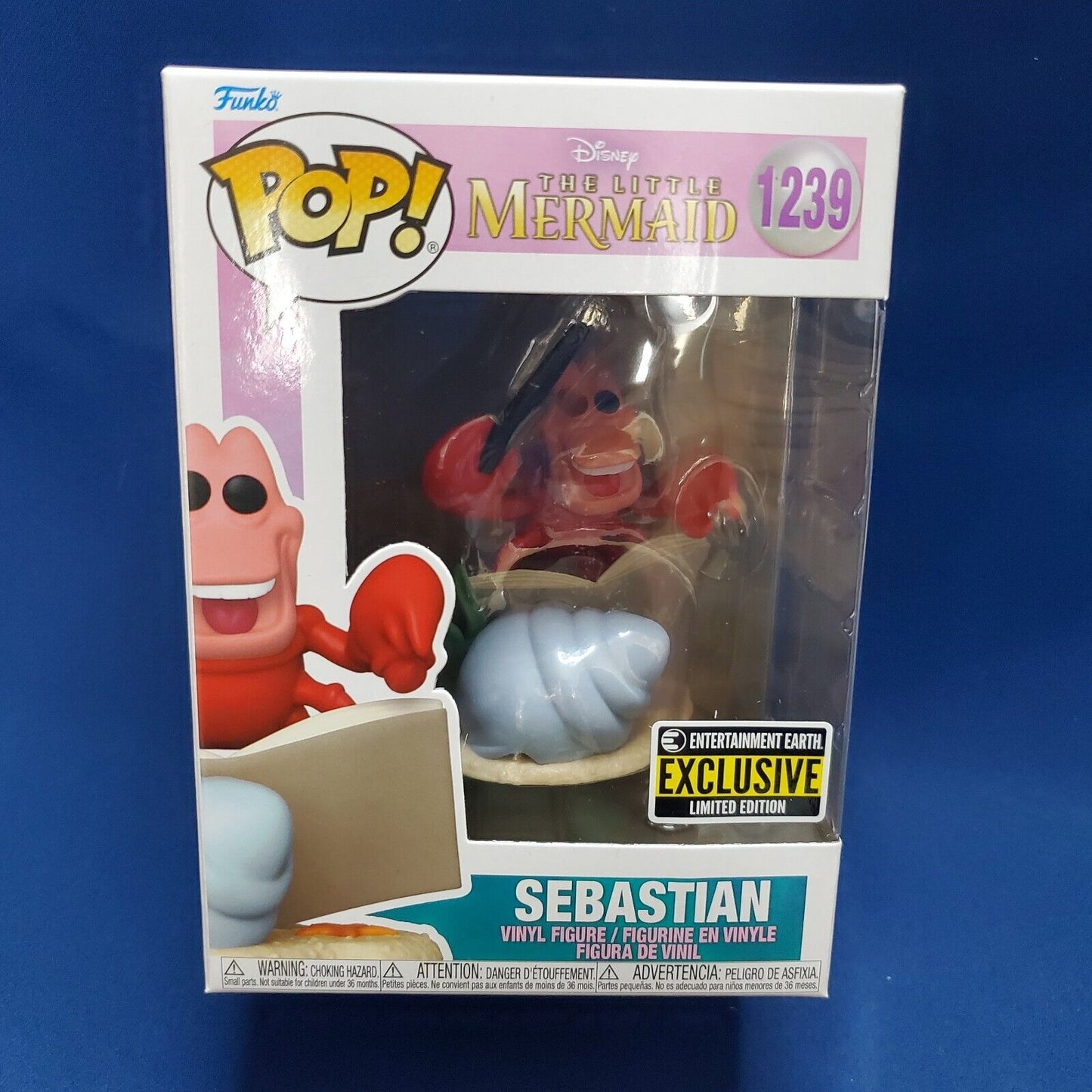 Funko Pop Disney Sebastian Little Mermaid 1239