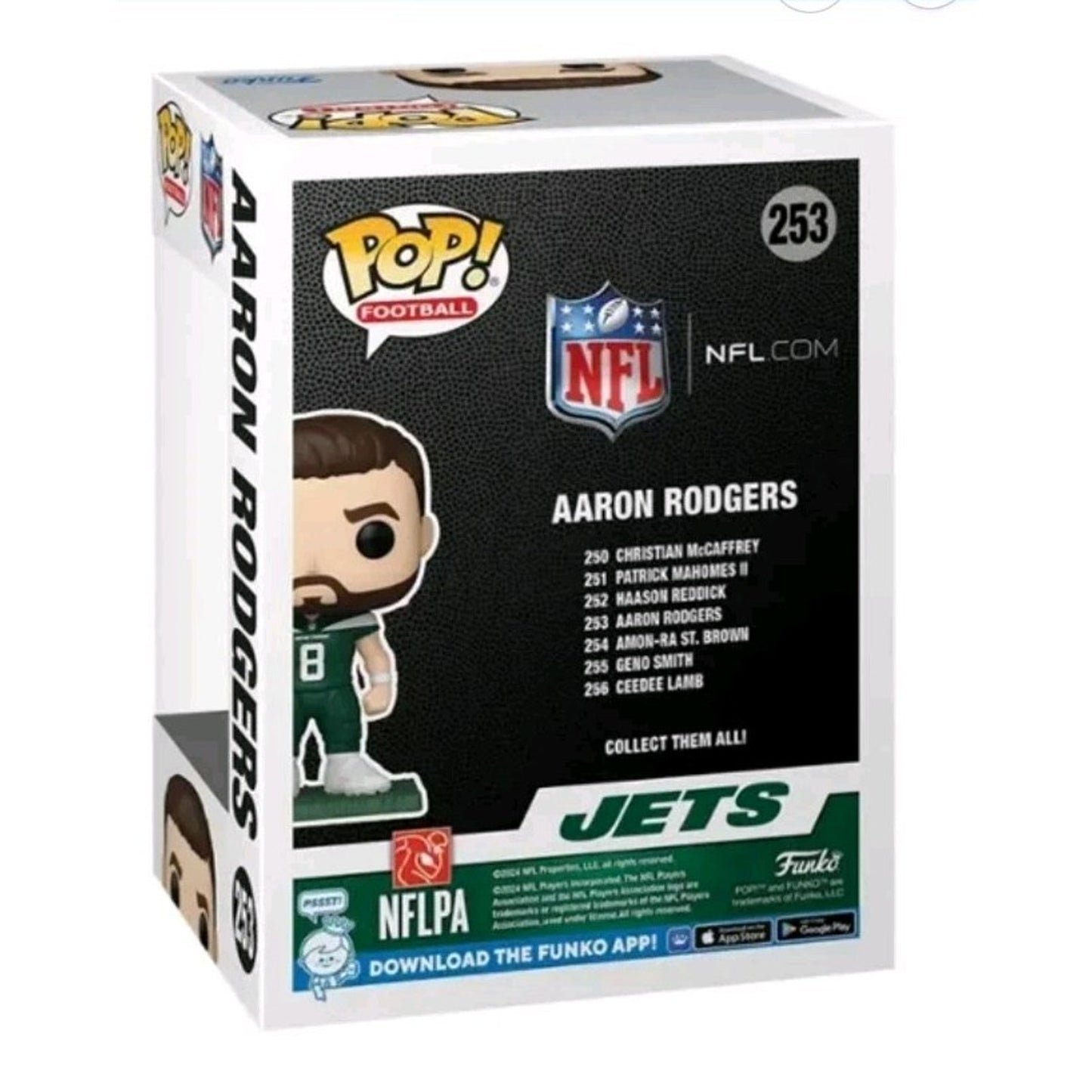 Funko NFL POP Jets Aaron Rodgers Vinyl Figure NEW IN STOCK