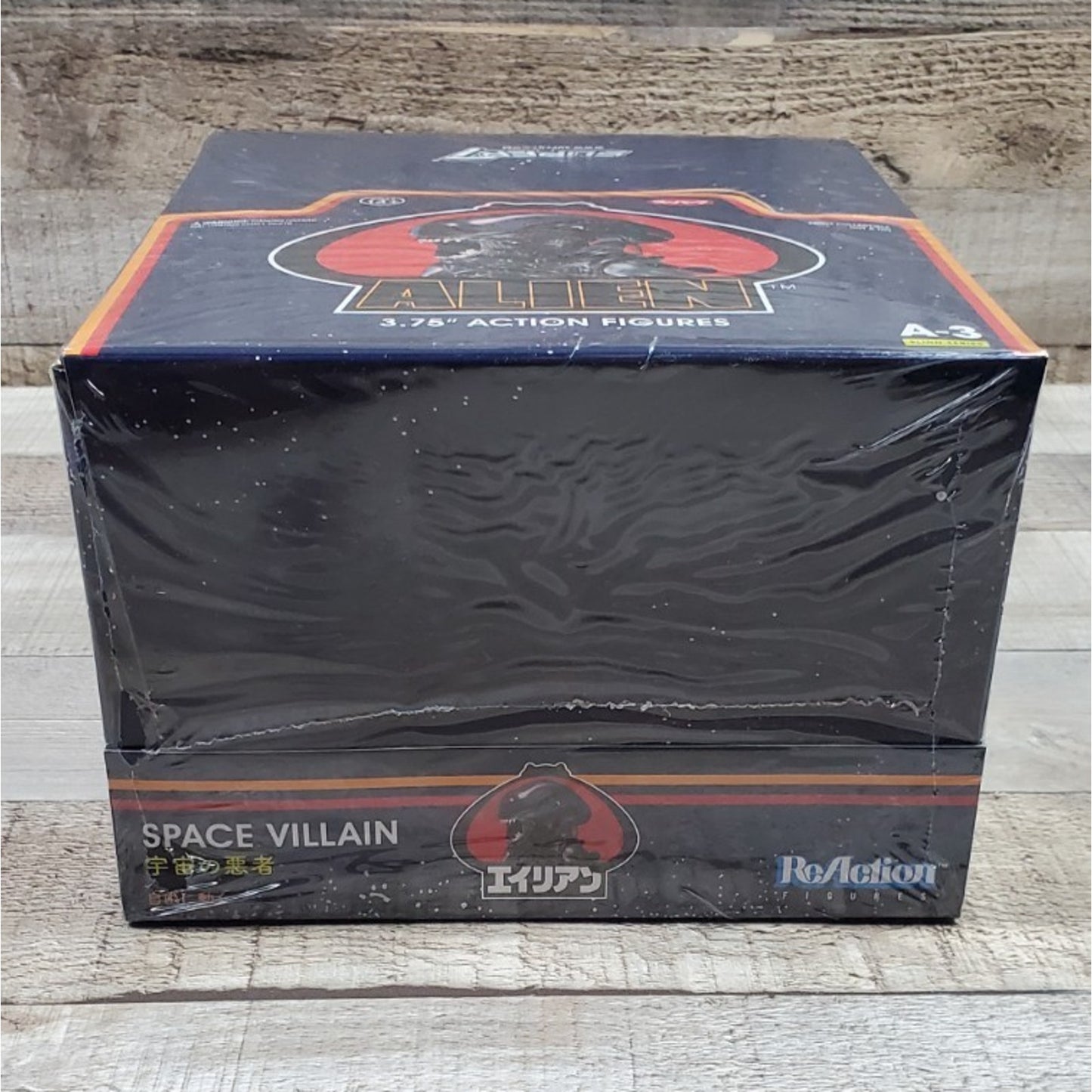 Alien Xenomorph Blind Box Case of 12 Series A-3 Super 7 Reaction FOUR VARIANTS