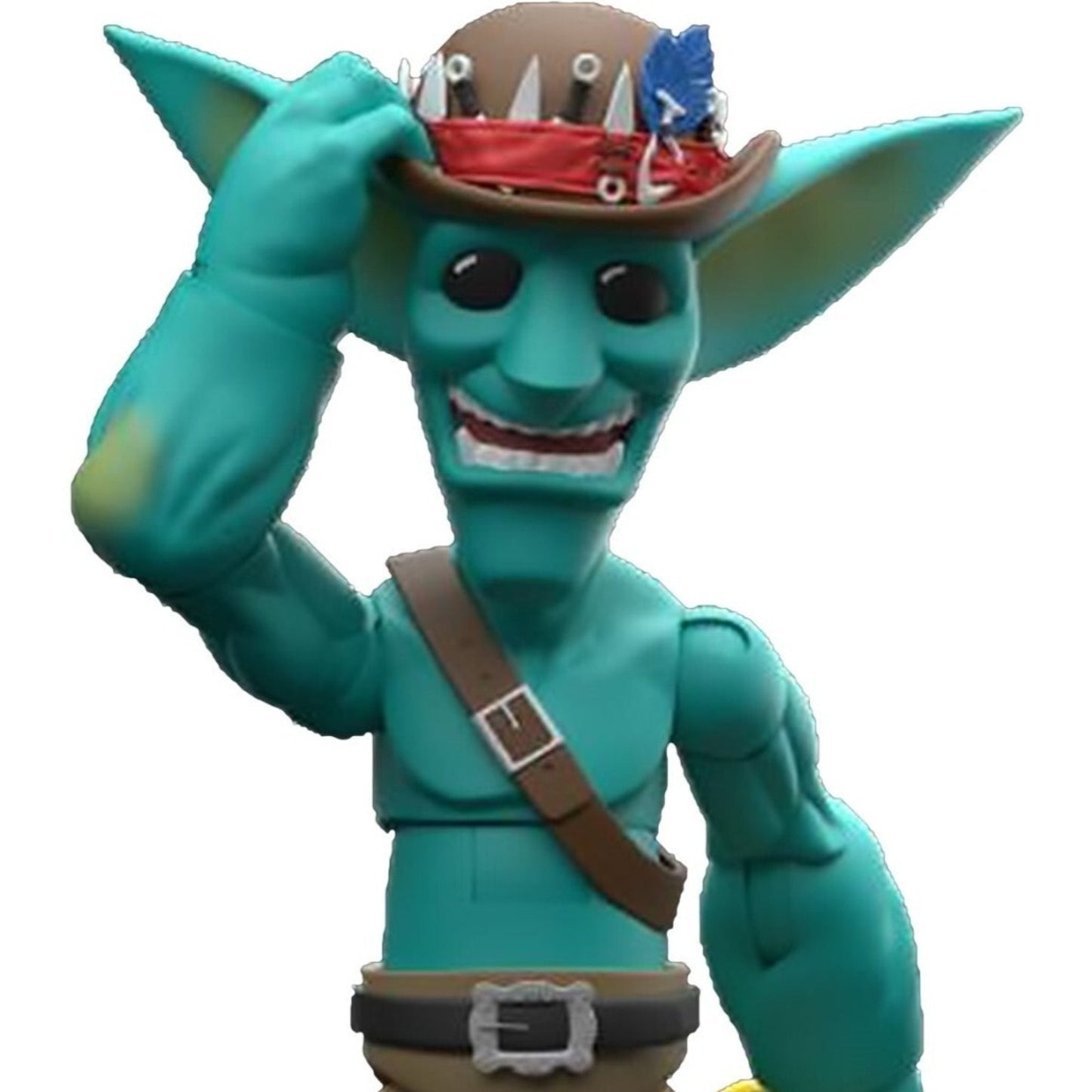 Plunderlings Plunderlong RAIDER ACE 1:12 Scale Teal 5" Action Figure 2023