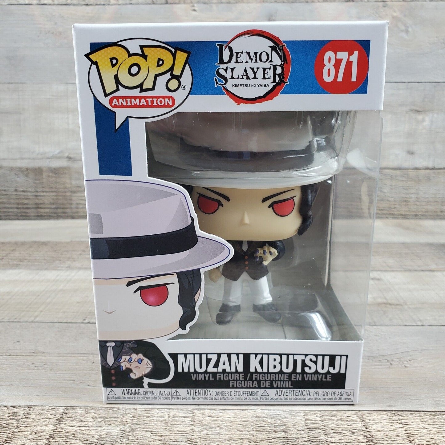 Funko Pop Demon Slayer 871 Muzan Kibutsuji NEW