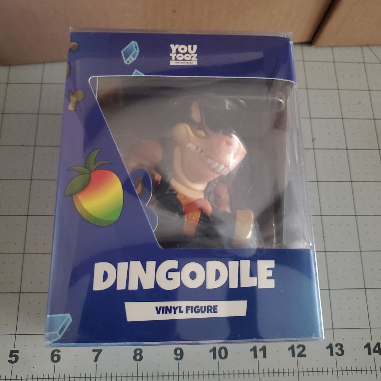 Crash Bandicoot Dingodile YouTooz Vinyl Figure #5 In Protector You Tooz