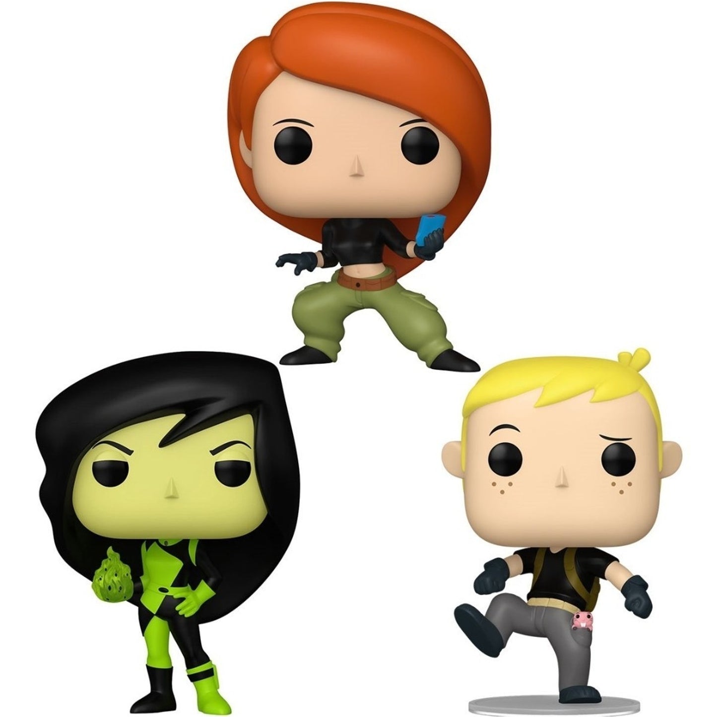 Disney Kim Possible Funko Pop Vinyl Figure Set of 3