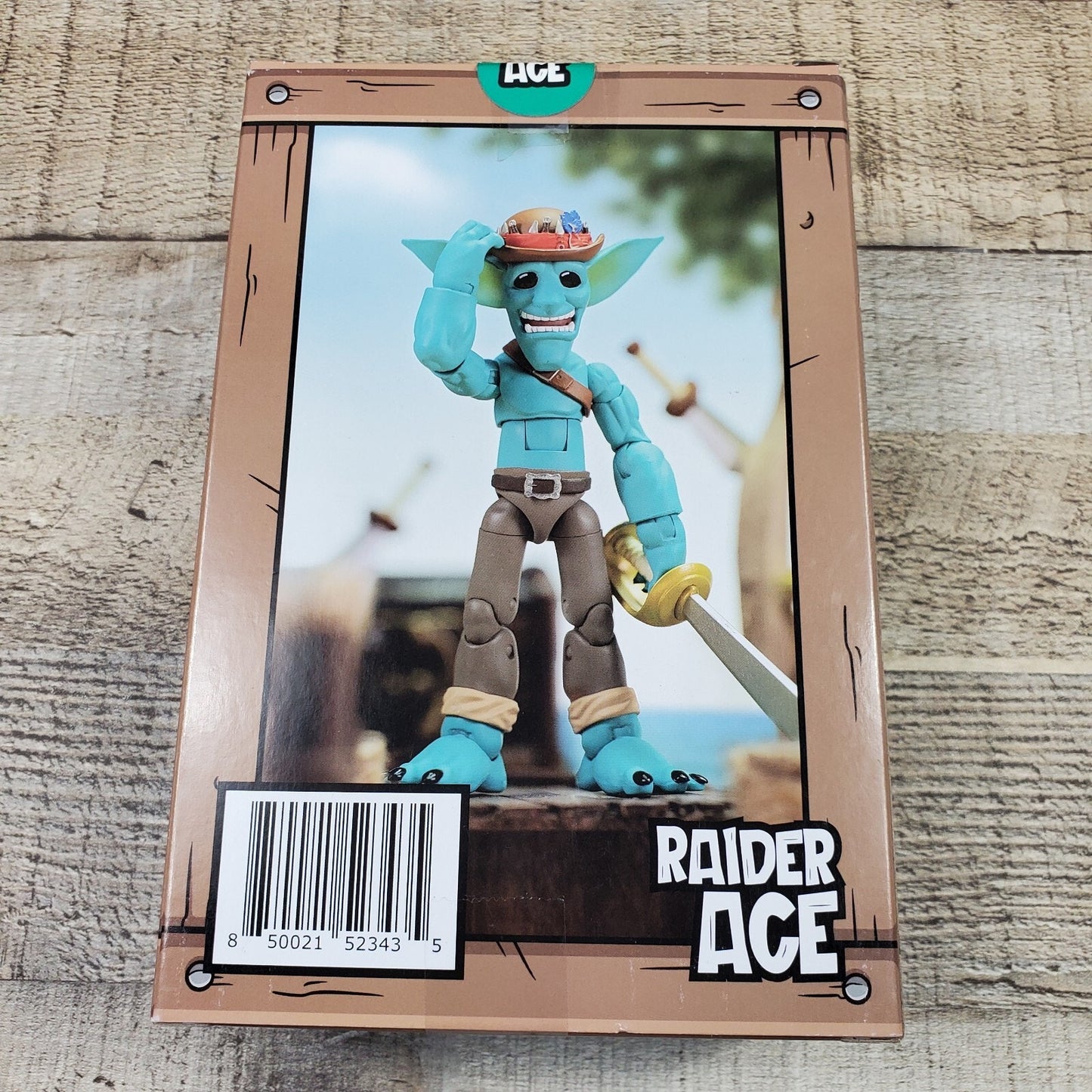 Plunderlings Plunderlong RAIDER ACE 1:12 Scale Teal 5" Action Figure 2023