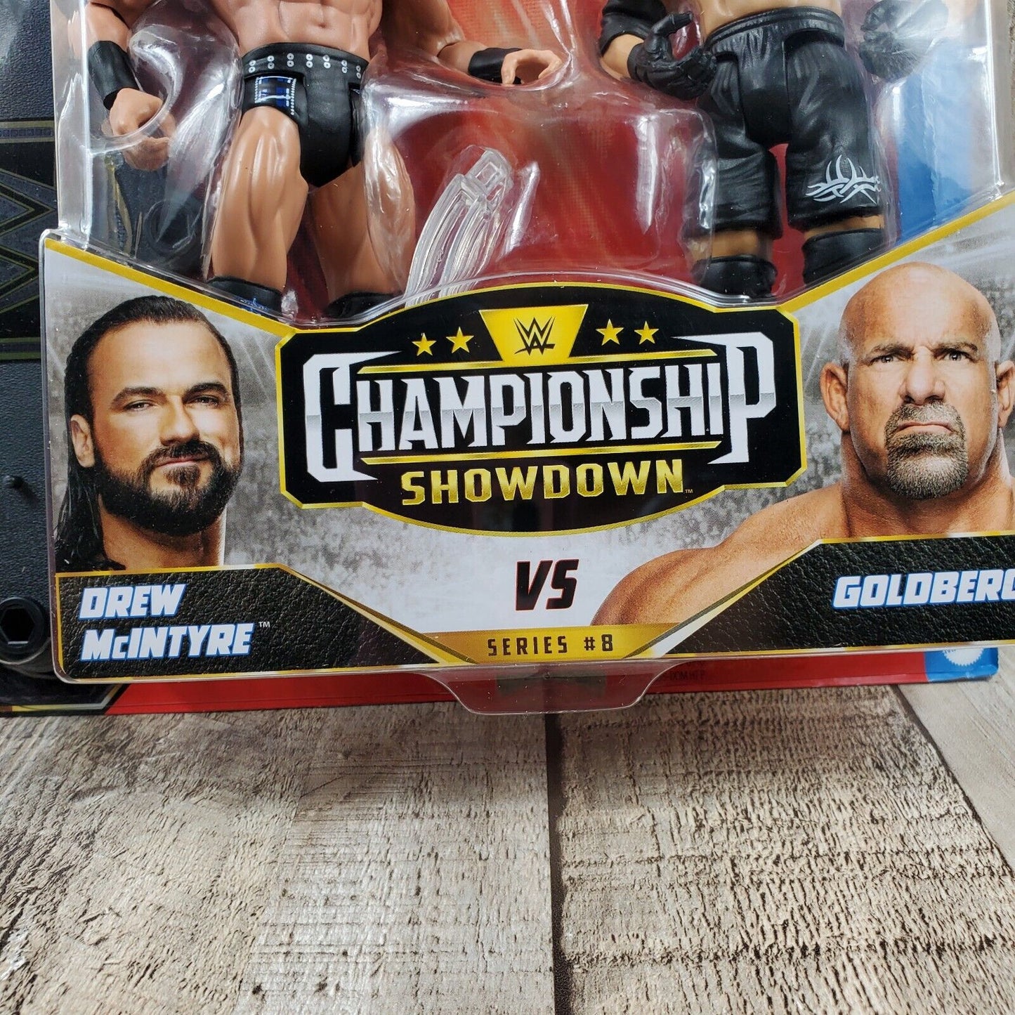 Drew Mcintyre Vs Goldberg Championship Wrestler Showdown Series 8 New WWE