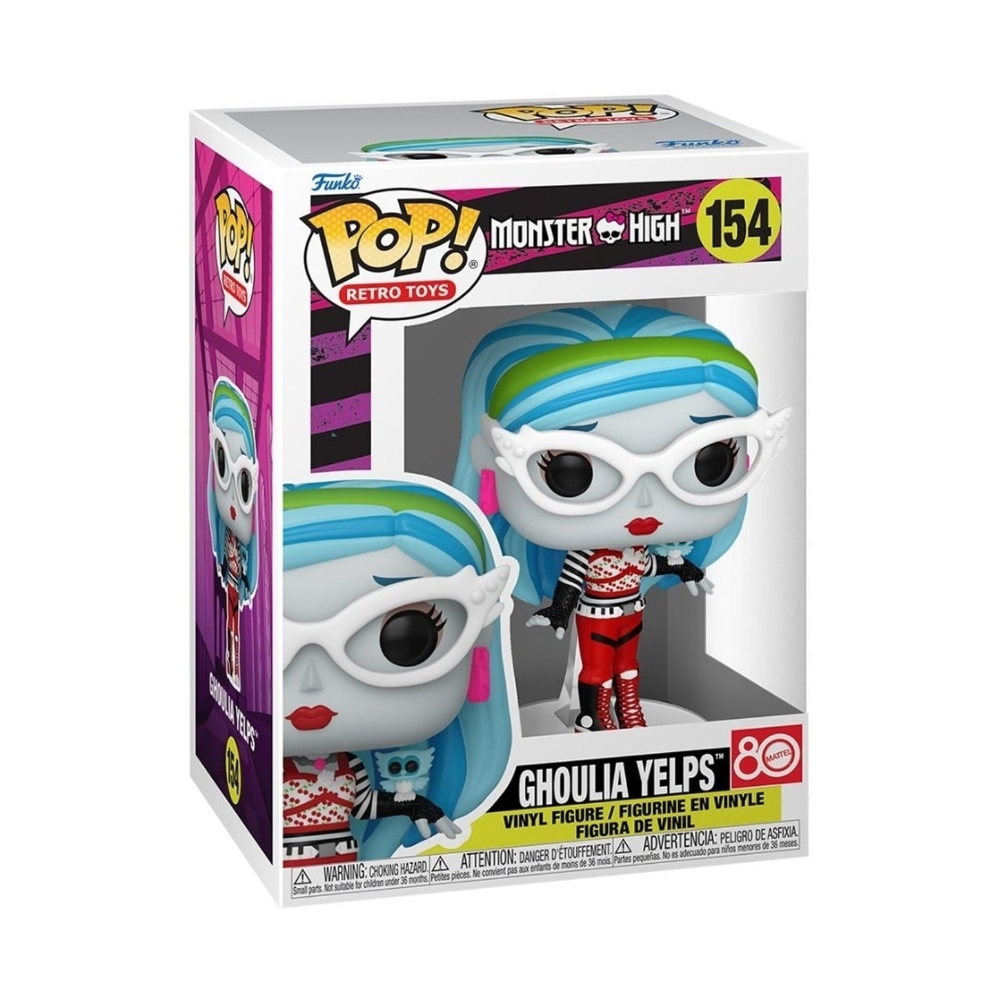 Funko Pop Monster High 3 pack Ghoulia Yelps Abbey Bominable Cleo De Nile