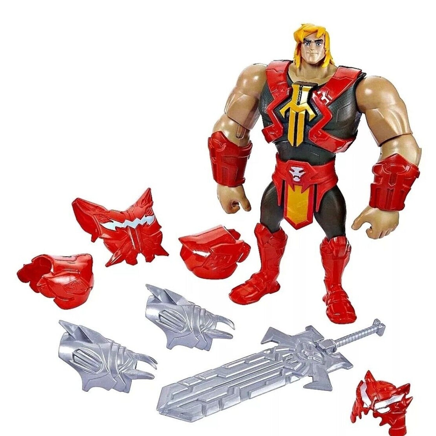 HE-MAN The Masters of the Universe Battle Armor Large 8.5 Inch Heman MOTU HBL84