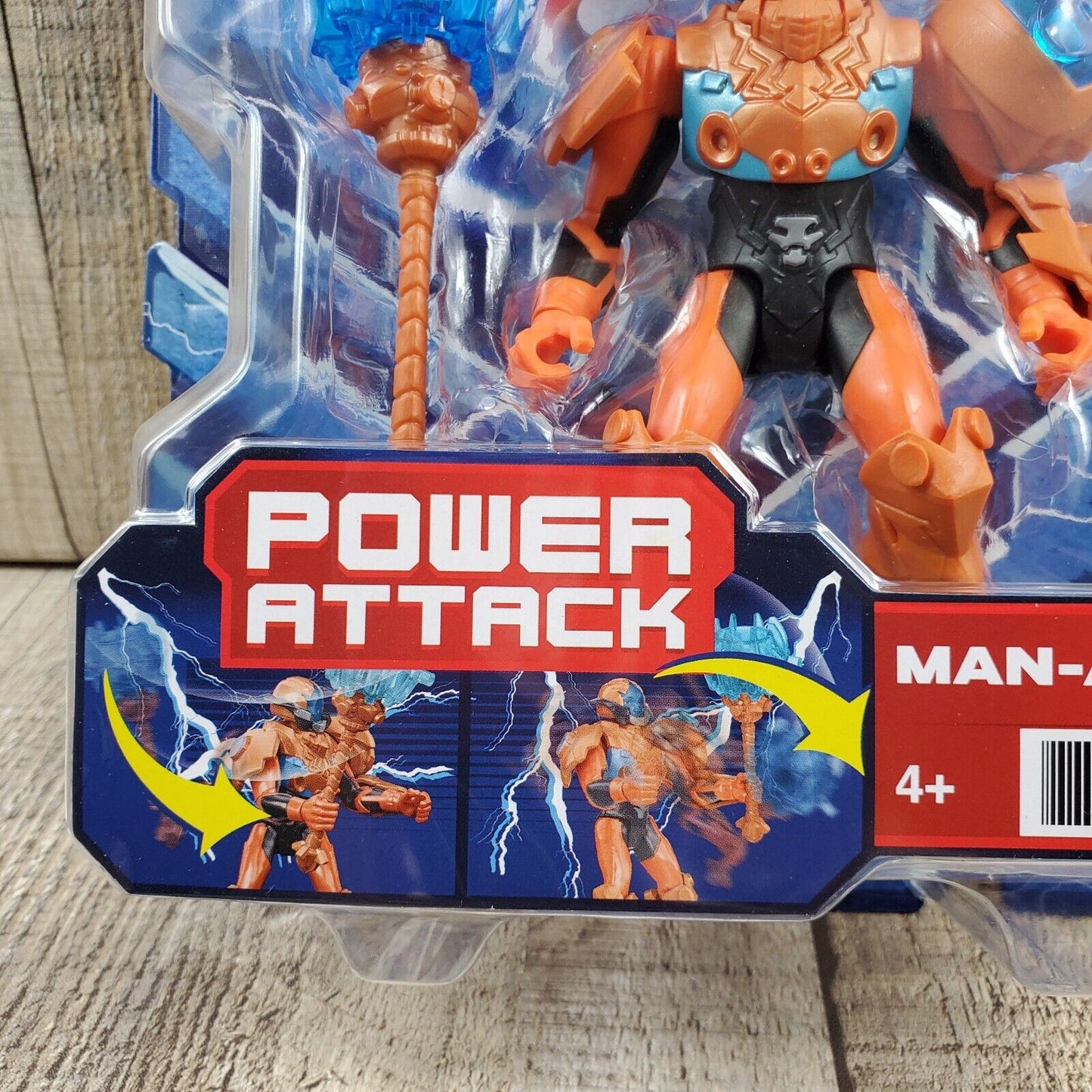 He-Man The Masters of the Universe Man At Arms Action Figure MOTU Power Attack