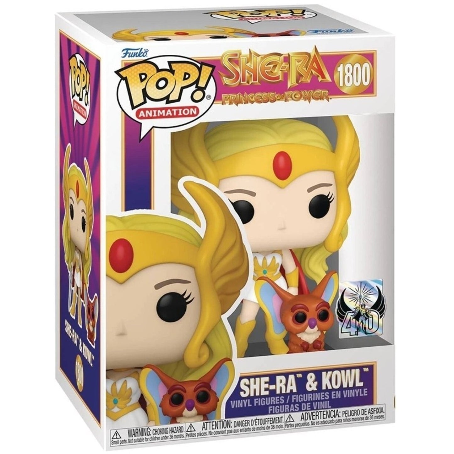 She-Ra 40th Anniversary Complete Set (4) Funko Pop New