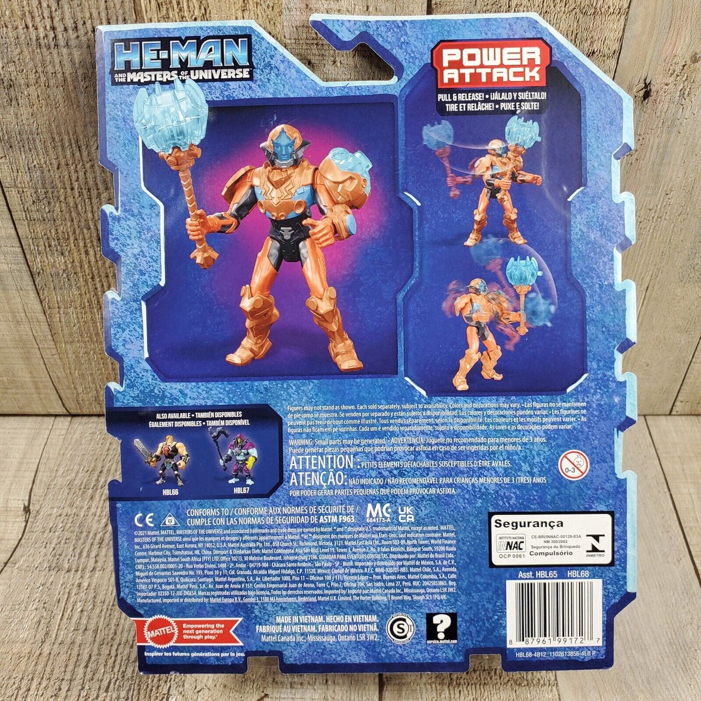 He-Man The Masters of the Universe Man At Arms Action Figure MOTU Power Attack