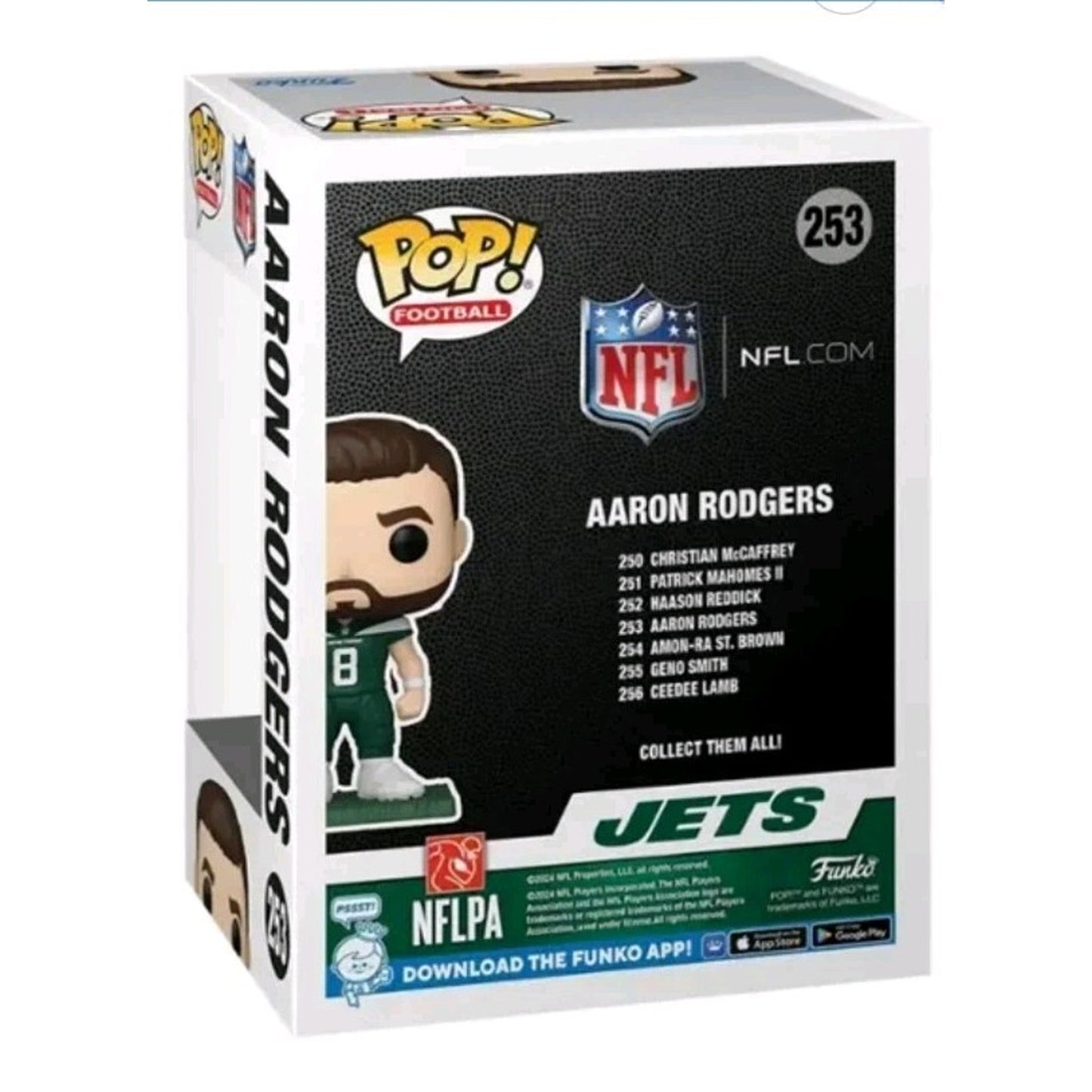 Funko NFL POP Jets Aaron Rodgers Vinyl Figure NEW IN STOCK