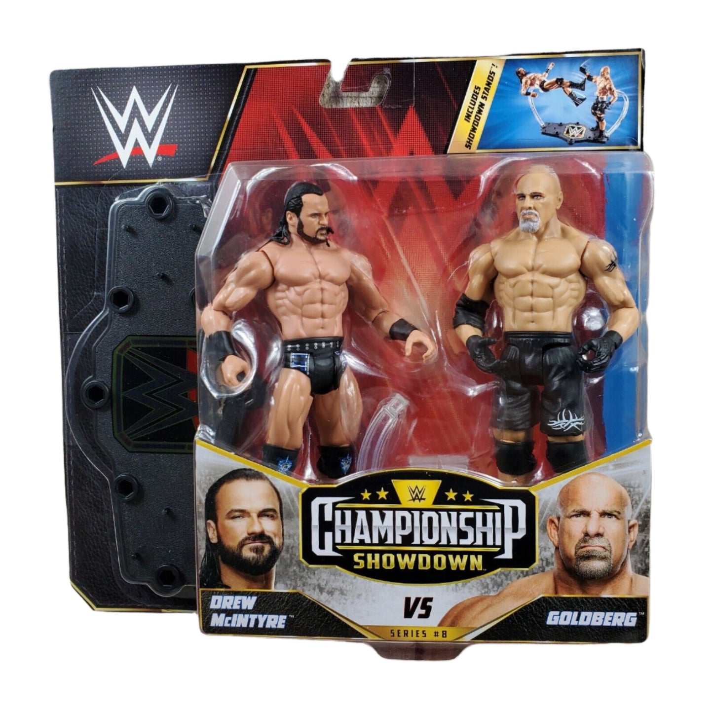 Drew Mcintyre Vs Goldberg Championship Wrestler Showdown Series 8 New WWE