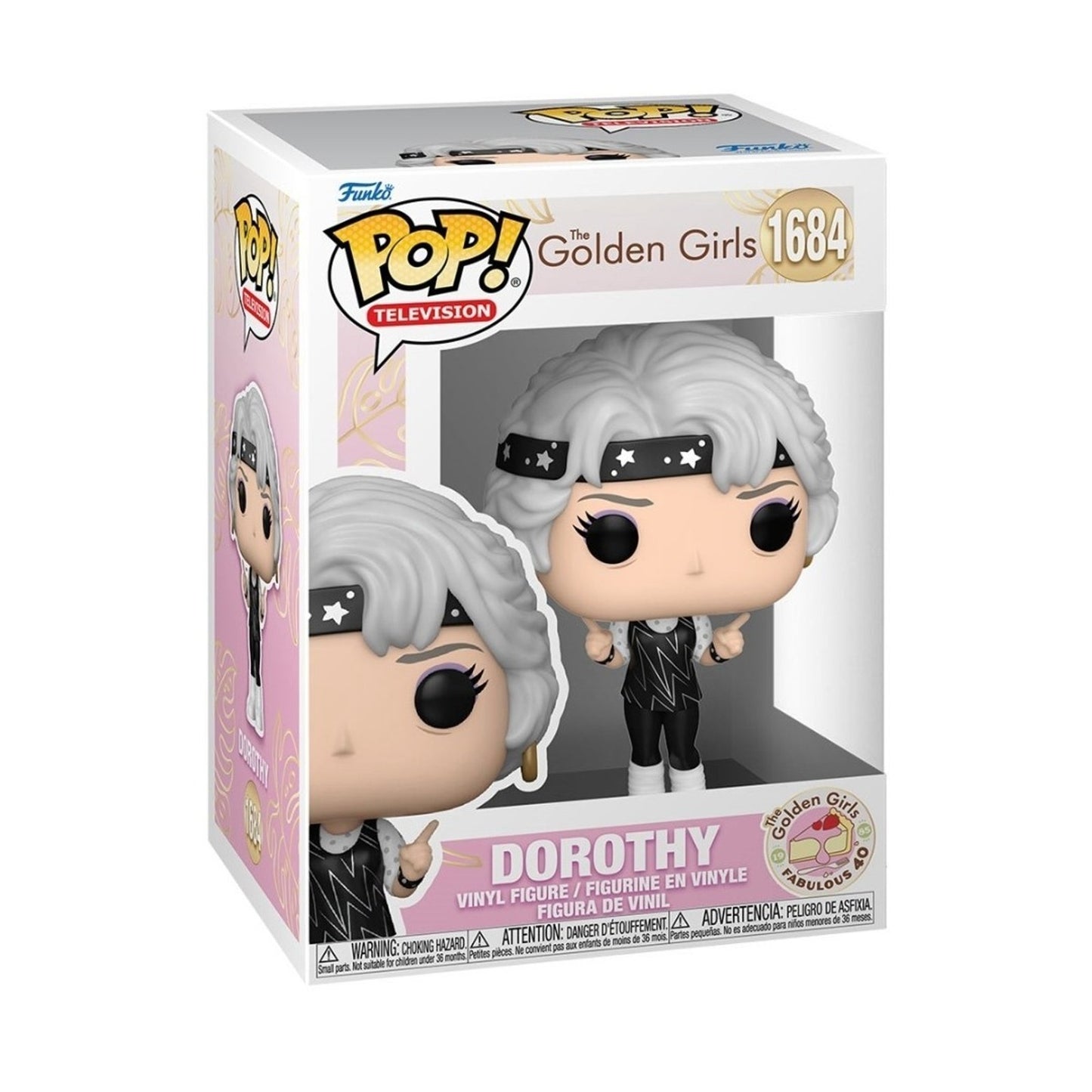 4 Golden Girls Funko Pop 40th Rose Blanche Dorothy Sophia 1683 1684 1685 1686