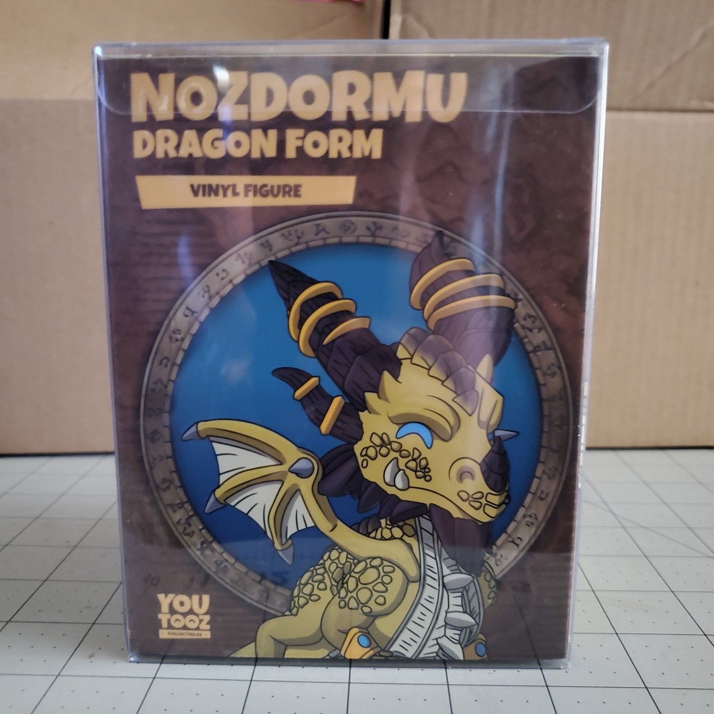 World of Warcraft Nozdormu Dragon You Tooz Vinyl Figure #2 In Protector YouTooz