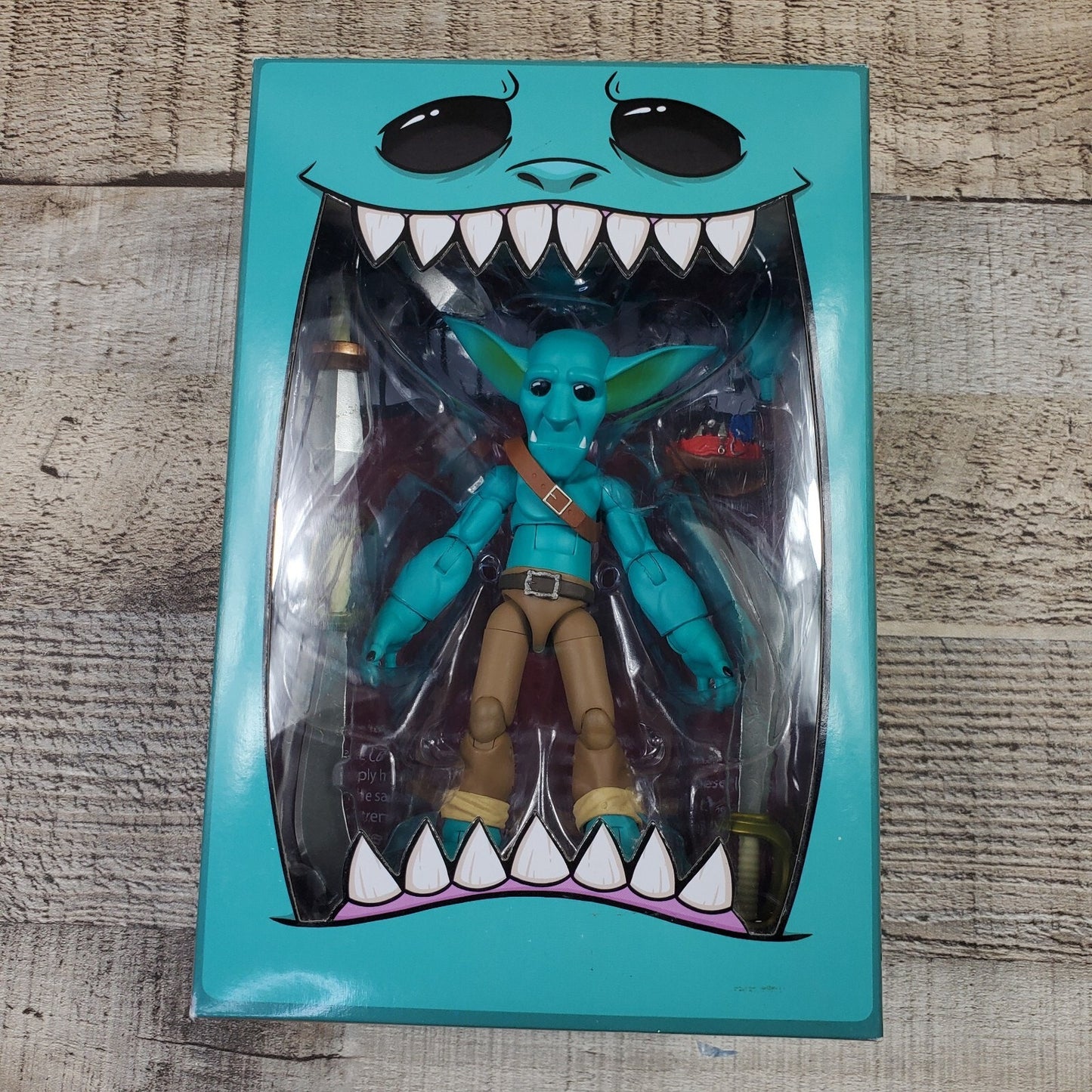 Plunderlings Plunderlong RAIDER ACE 1:12 Scale Teal 5" Action Figure 2023