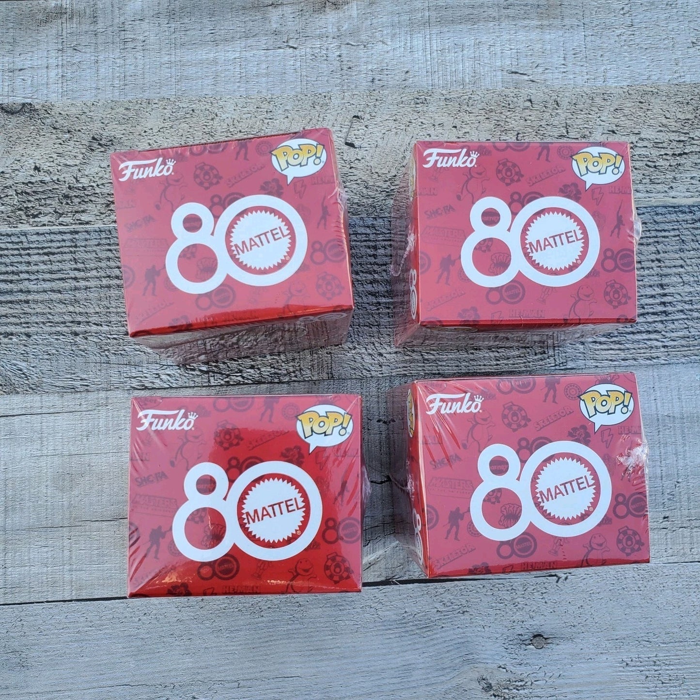Funko Mattel 80th Anniversary Snow Globes 4pk Frankie Barbie Polly View Master