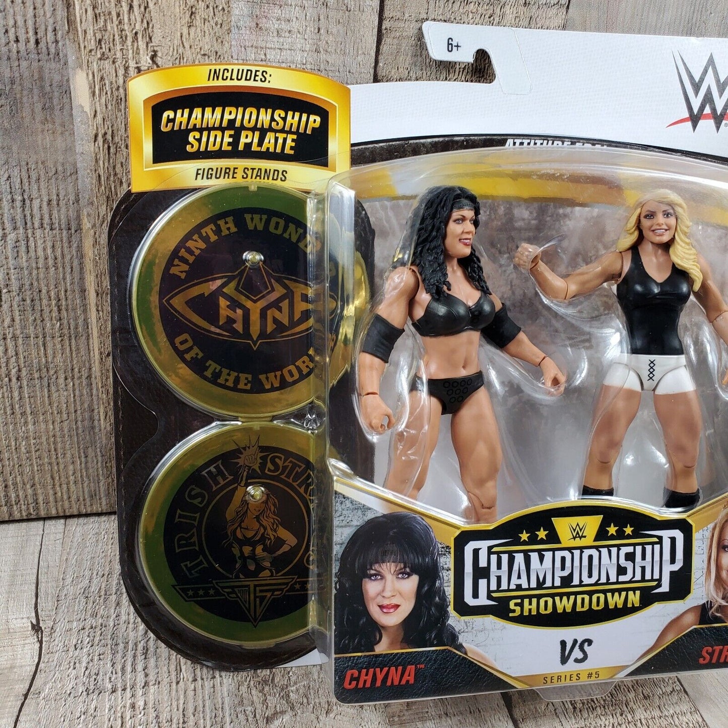 Chyna Vs. Trish Stratus Championship Showdown 5 Series New In Box WWE Mattel