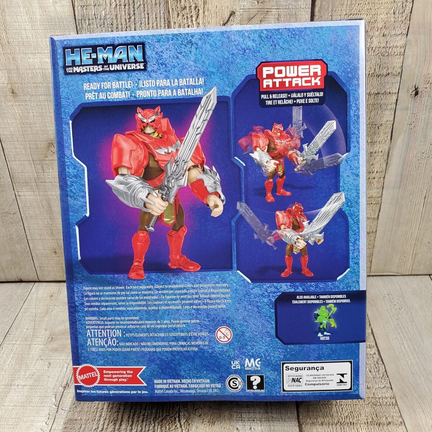HE-MAN The Masters of the Universe Battle Armor Large 8.5 Inch Heman MOTU HBL84