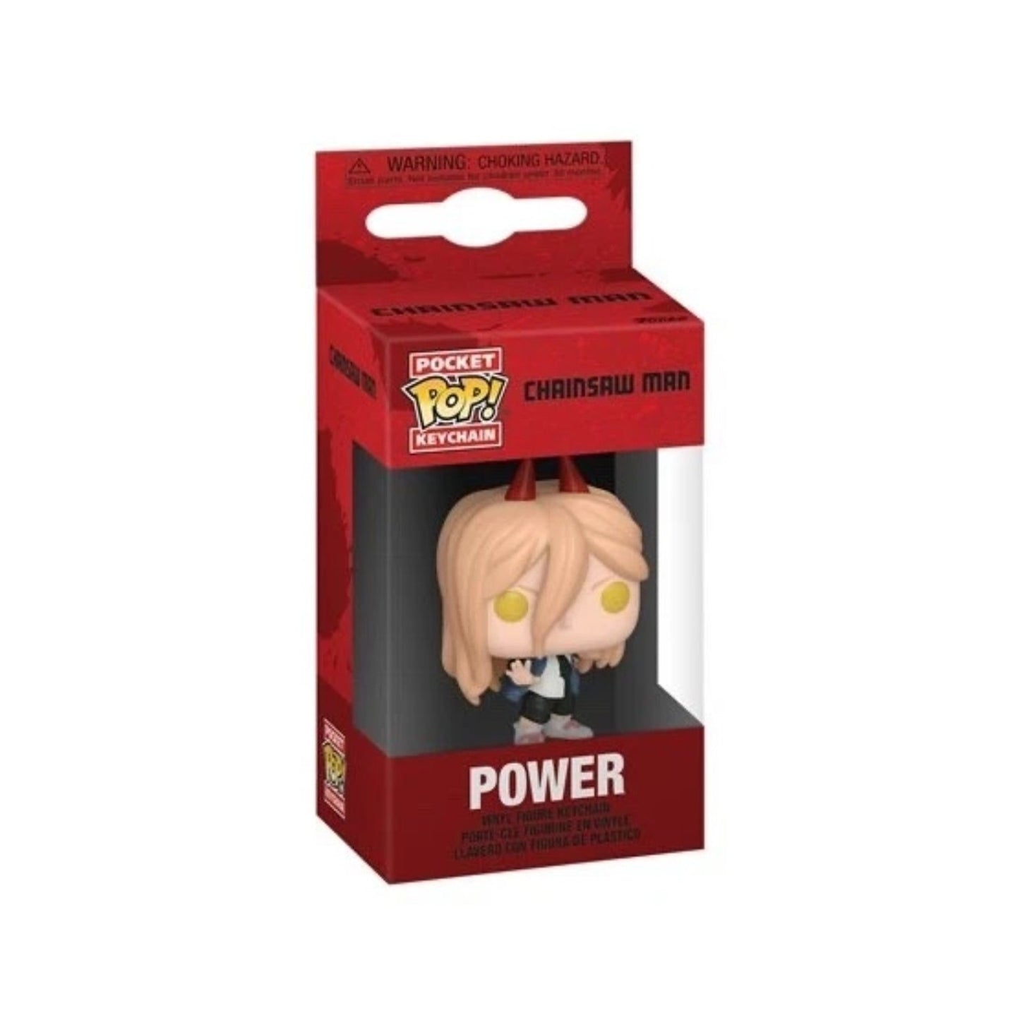 Pocket Pop Keychain Chainsaw Man Aki Hayakawa & Power Funko Keychain Set NEW
