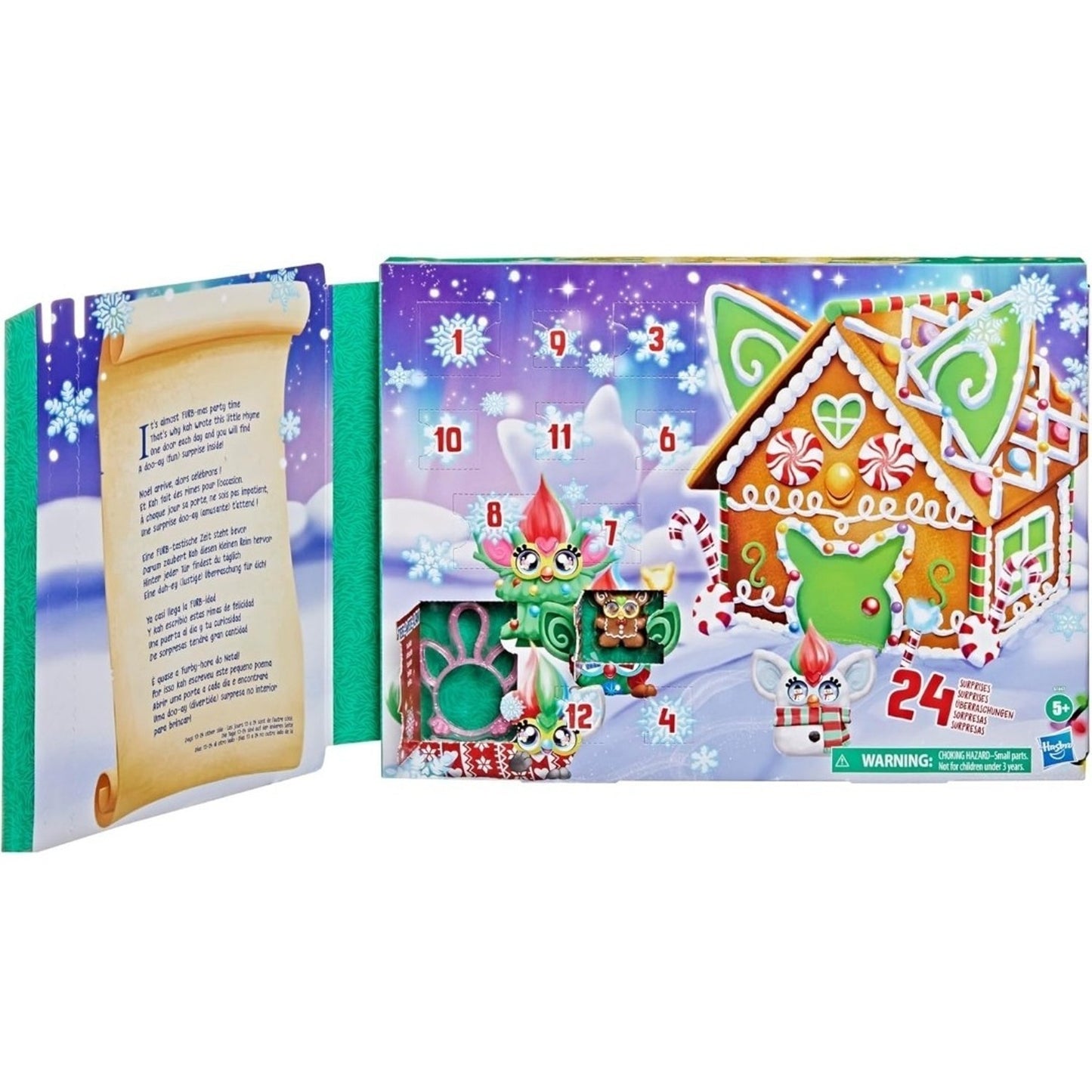 Furby Mini Advent Calendar 2023 With Mini Figures