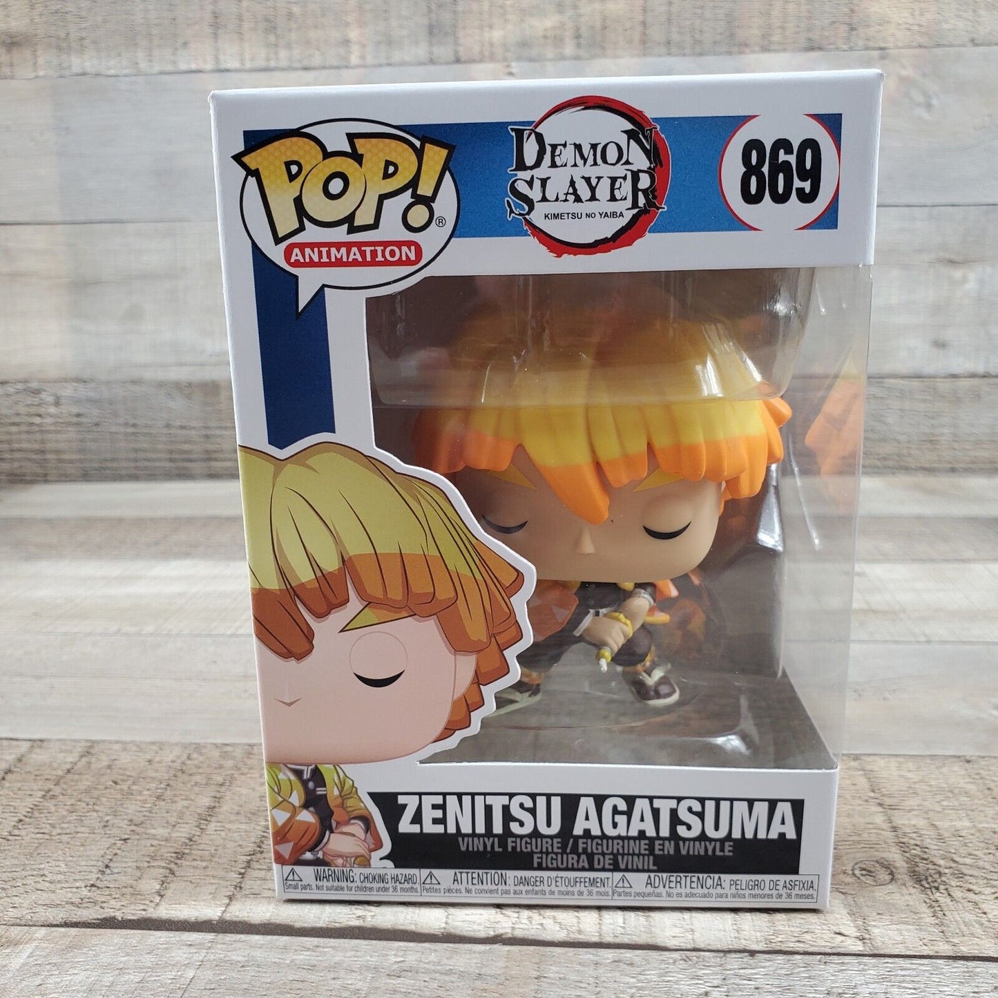 Funko Pop Demon Slayer 869 Zenitsu Agatsuma NEW