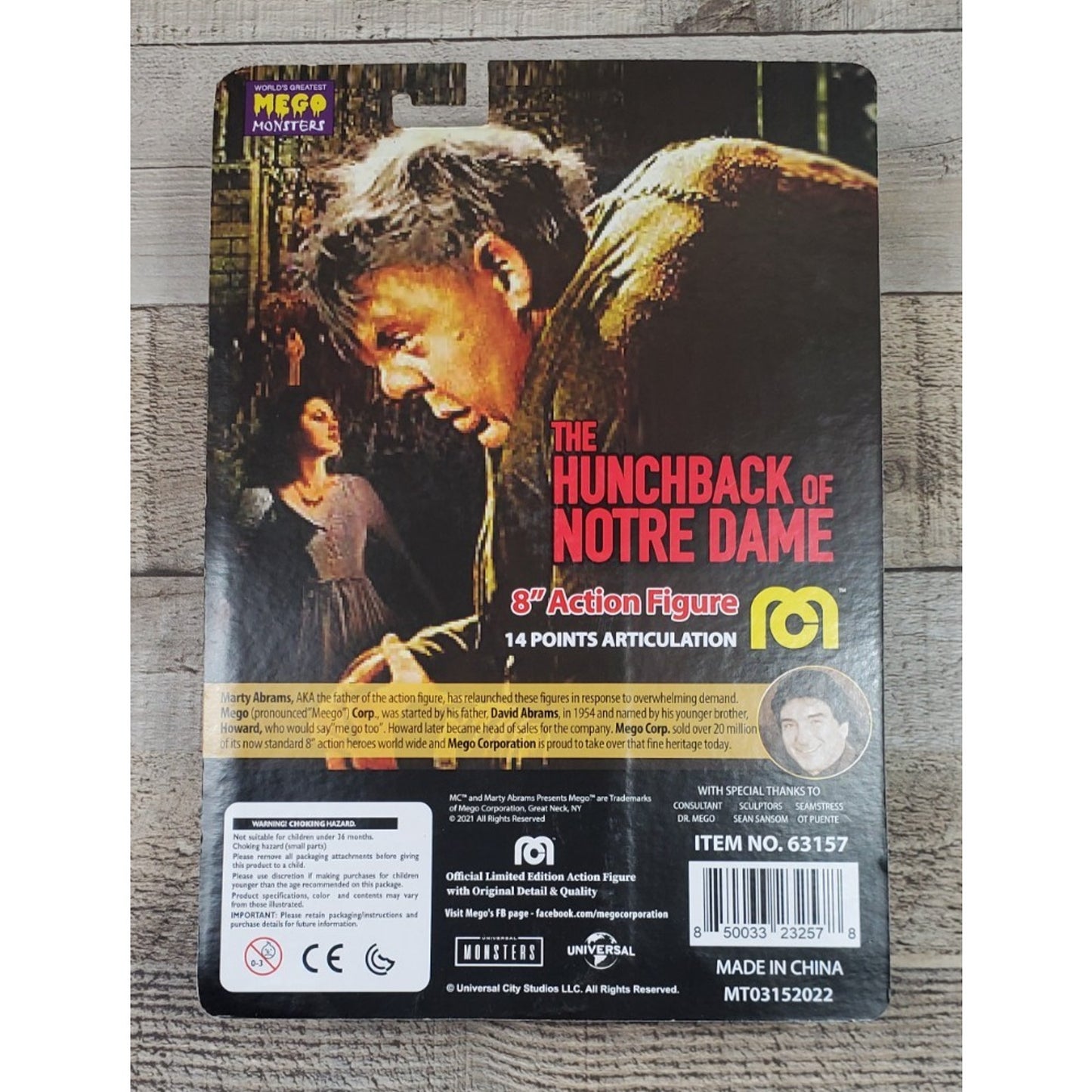 The Hunchback Of Notre Dame 8” Figure 14 Points Of Articulation